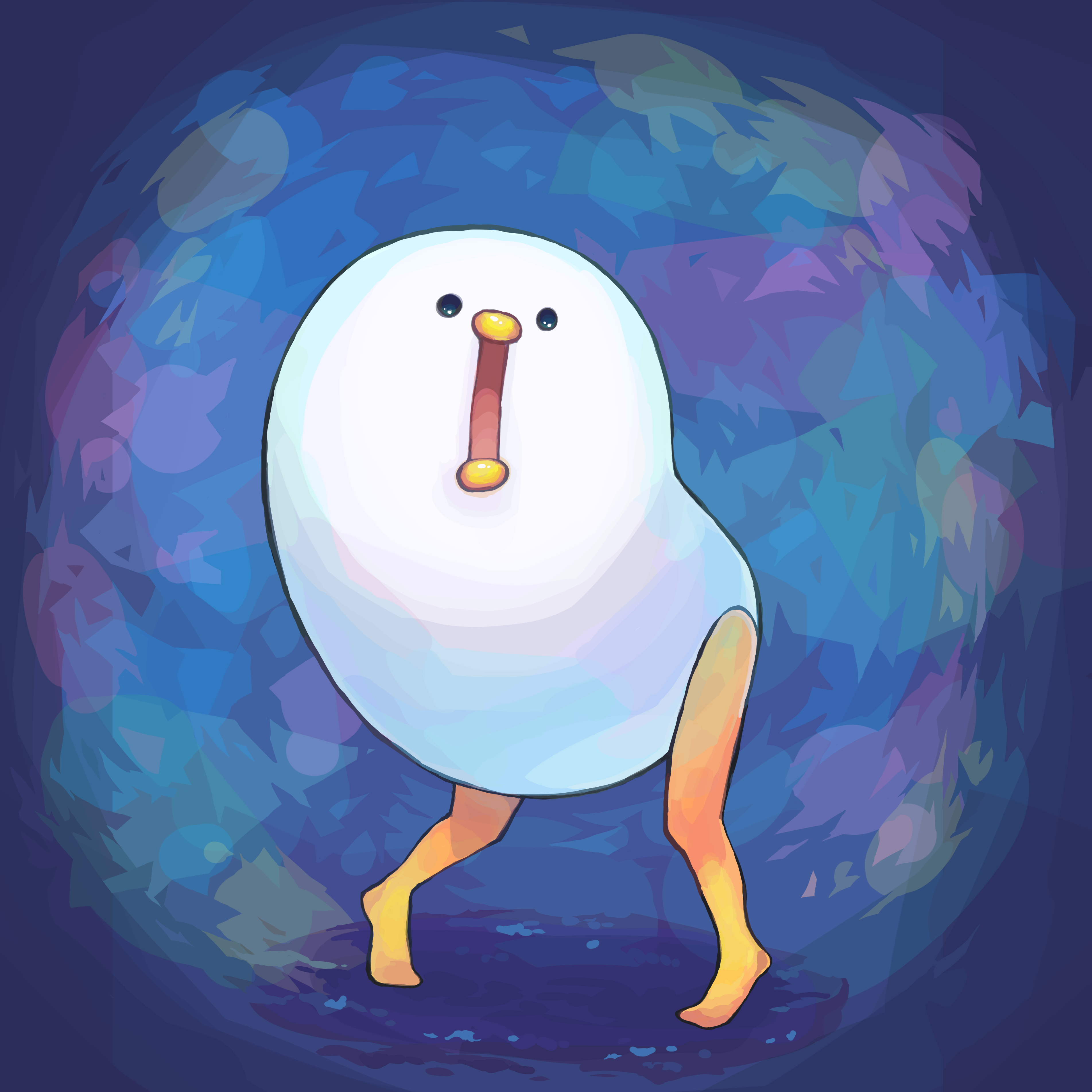 EggnWorks Museum エッグンワークス ミュージアム もちもち白いとりume