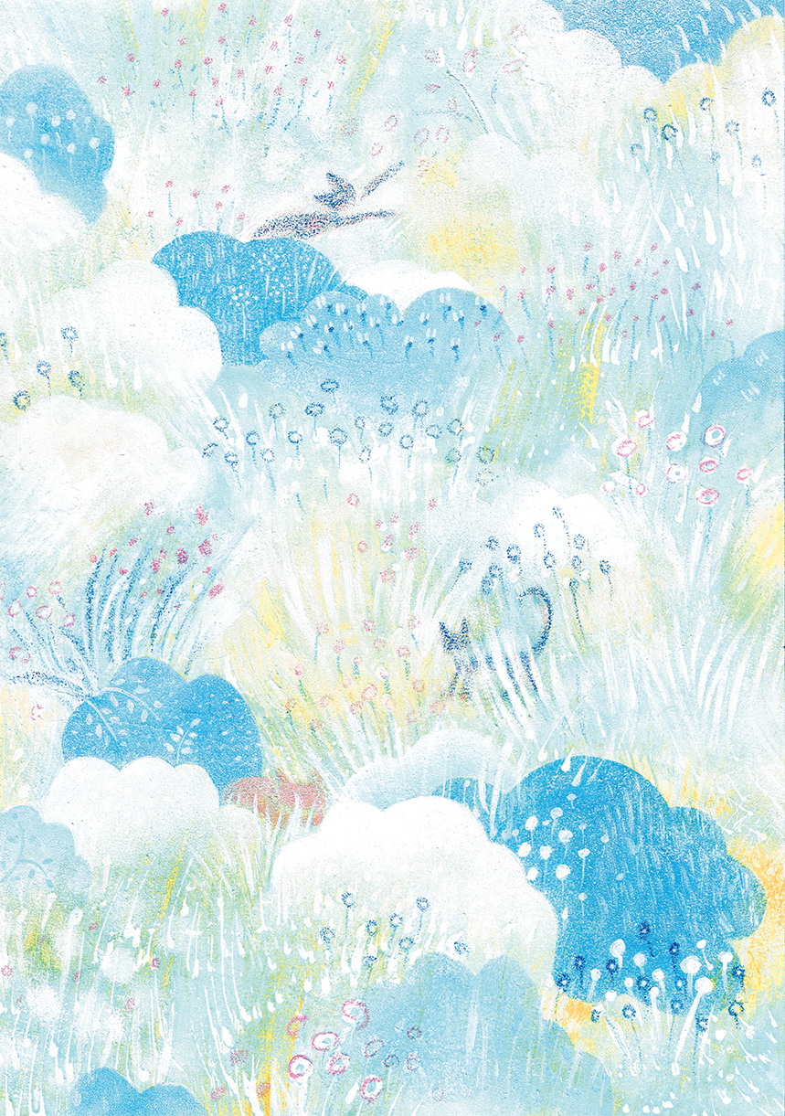 EggnWorks Museum エッグンワークス ミュージアム 草原とネコ