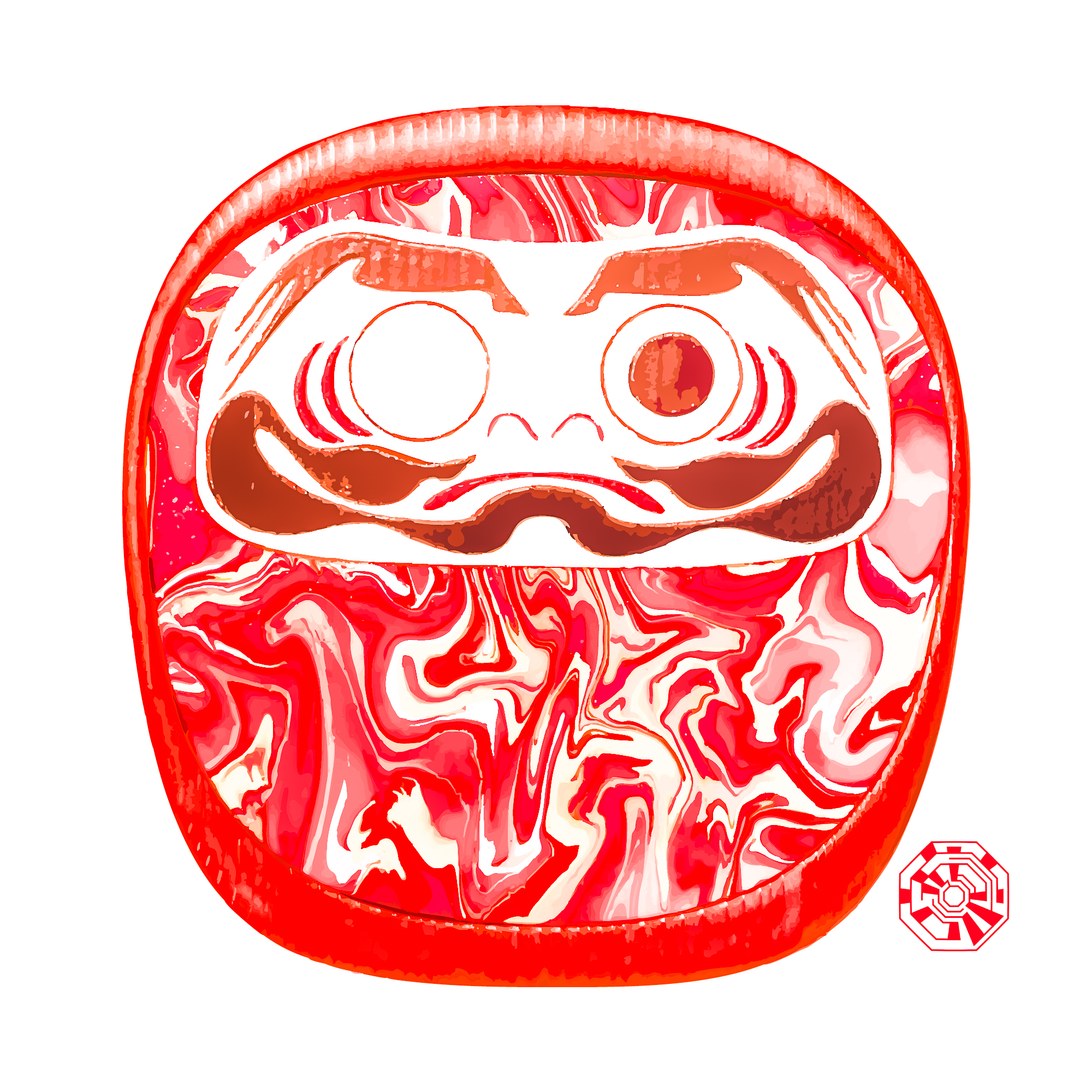 EggnWorks Museum エッグンワークス ミュージアム 吉祥達磨　我法人VENOM POT