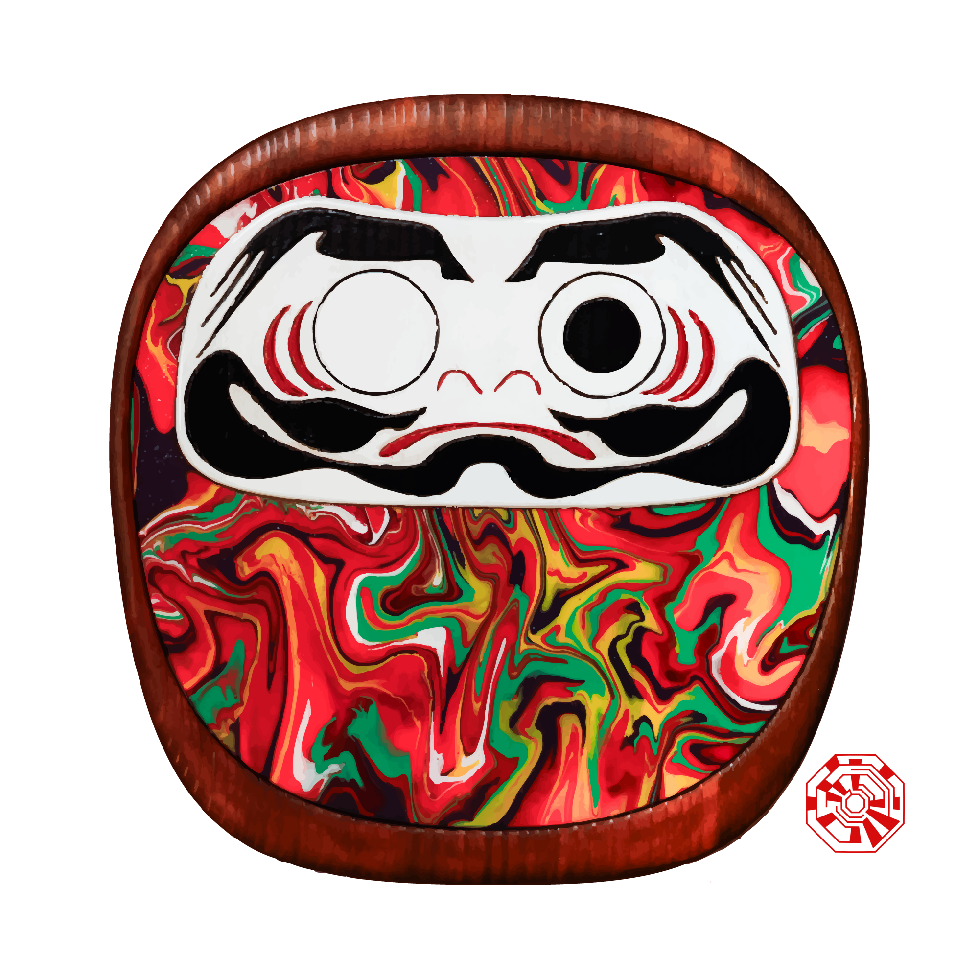 EGGNWORKS エッグンワークス ツクルヒトタチ博in京都文化博物館2025 吉祥達磨 我法人 VENOM POT