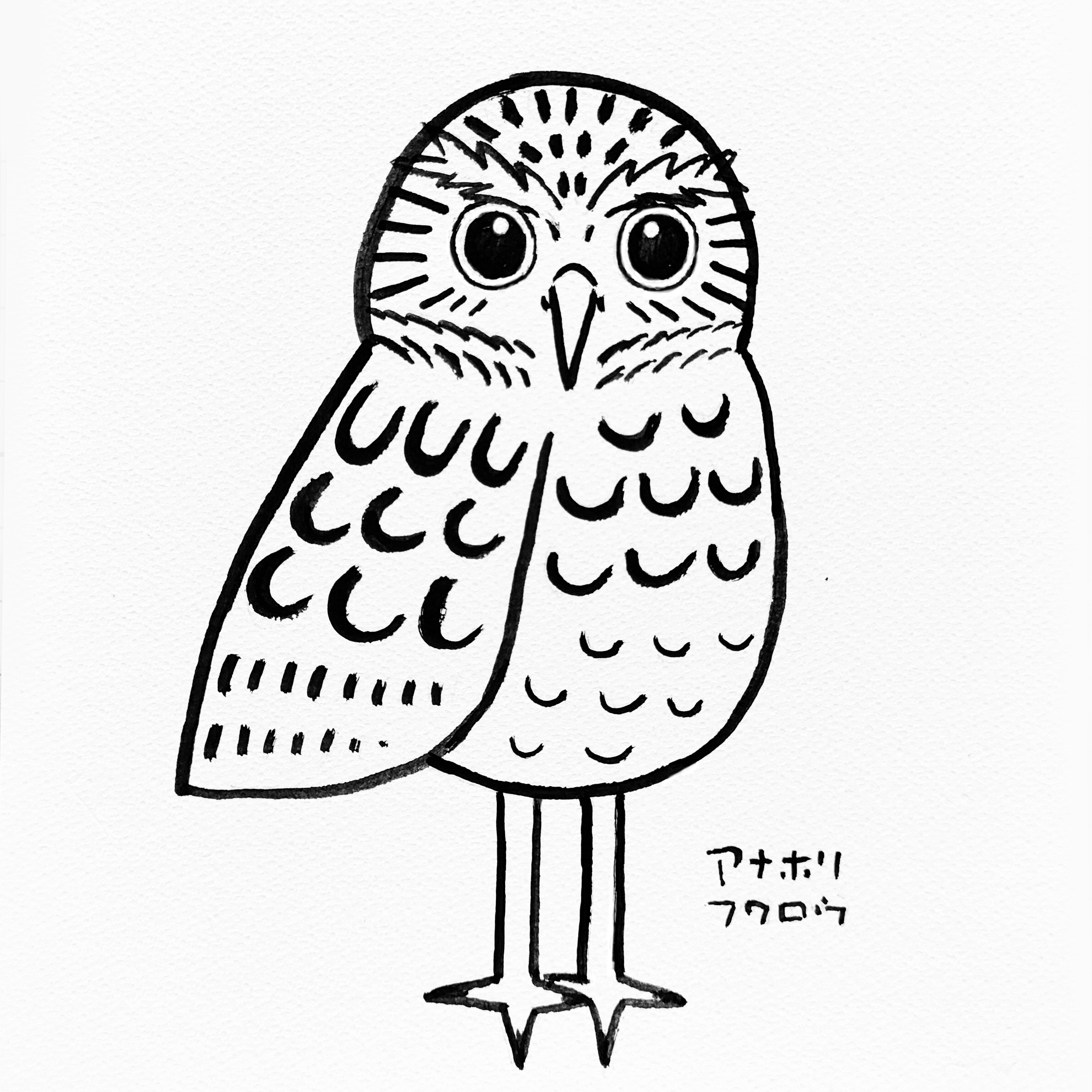 EggnWorks Museum エッグンワークス ミュージアム アナホリフクロウ