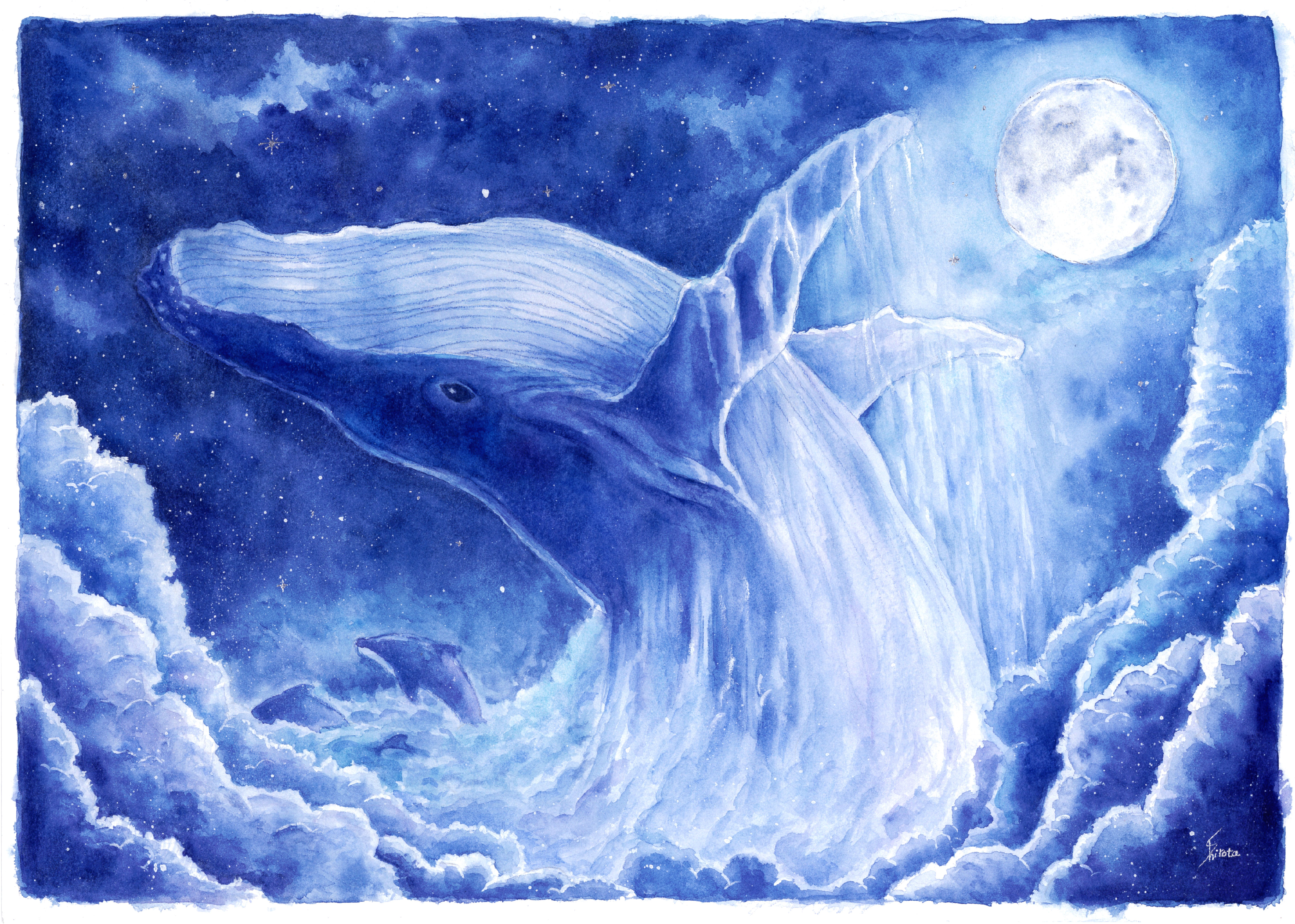 EGGNWORKS エッグンワークス ツクルヒトタチ クラゲの和名である「海月」
夜空に浮かぶ月に似ていることから名付けられたとの事で、クラゲを月に見立てて満ち欠けを表現しました。　Shirota