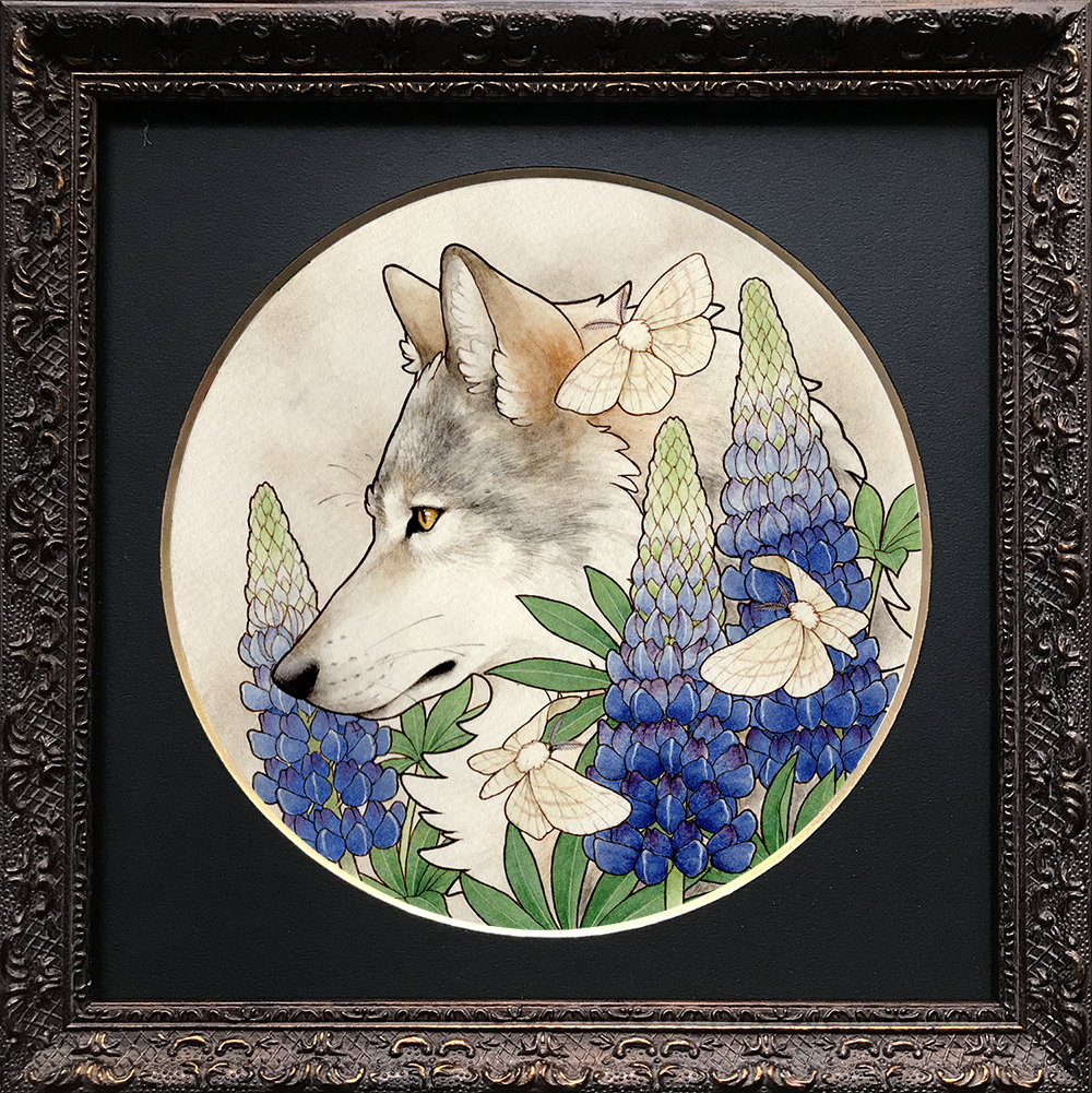 EggnWorks Museum エッグンワークス ミュージアム タイリクオオカミ×ルピナスSHIMASATOMI