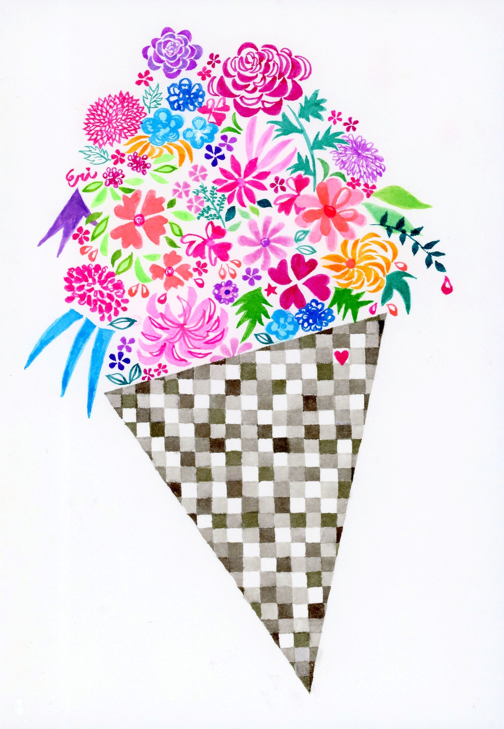 EggnWorks Museum お花アイス