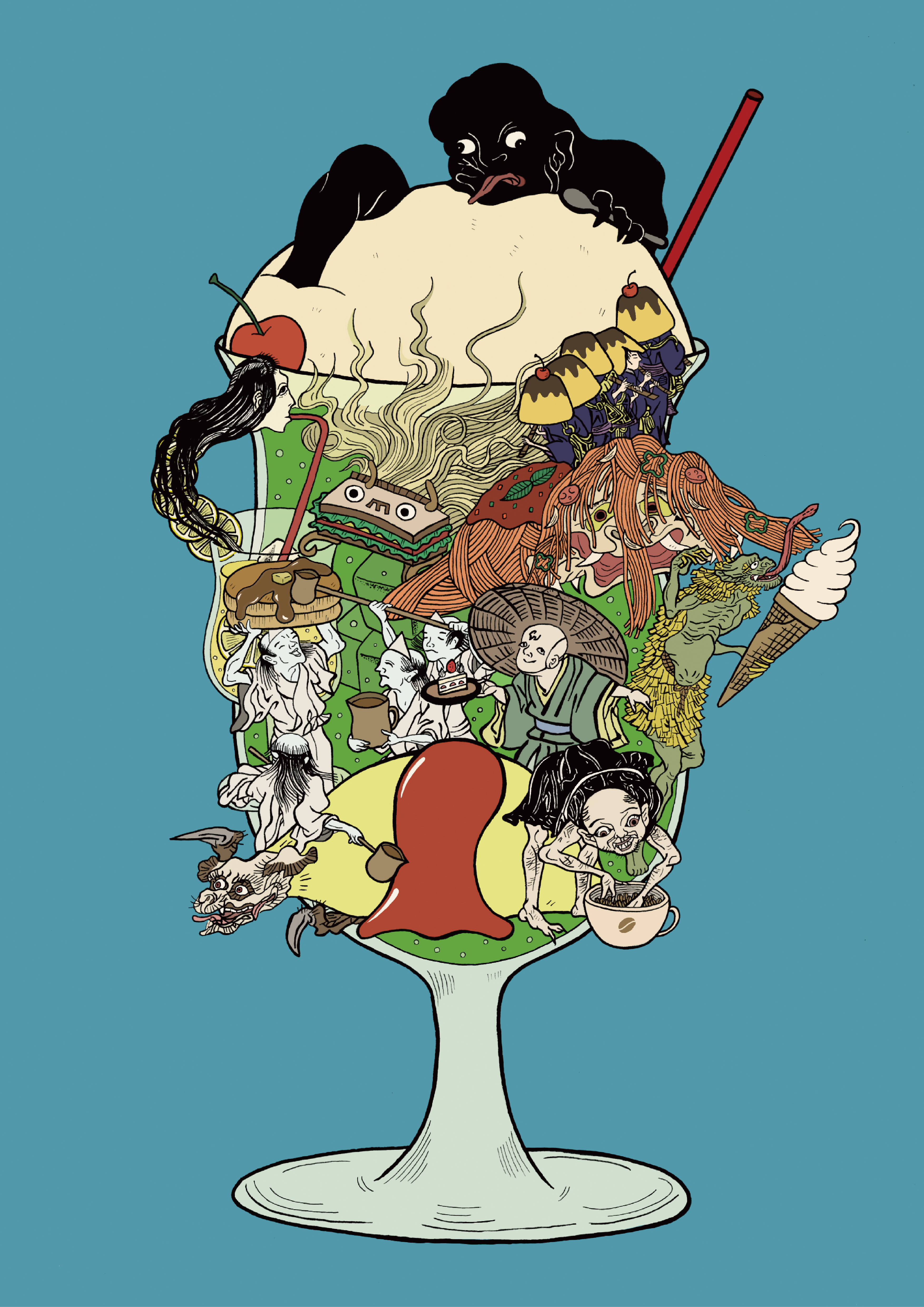 EggnWorks Museum エッグンワークス ミュージアム 妖怪レトロ喫茶