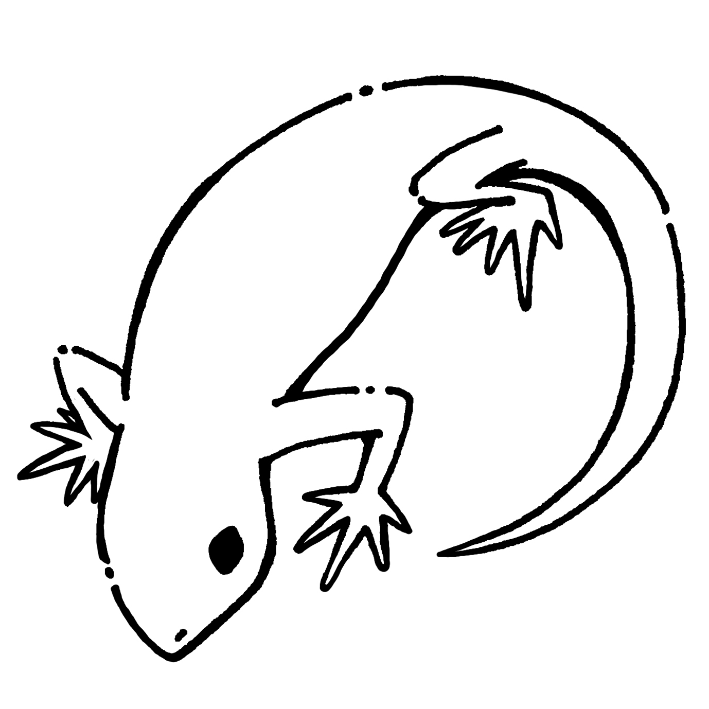 EggnWorks Museum エッグンワークス ミュージアム トカゲ