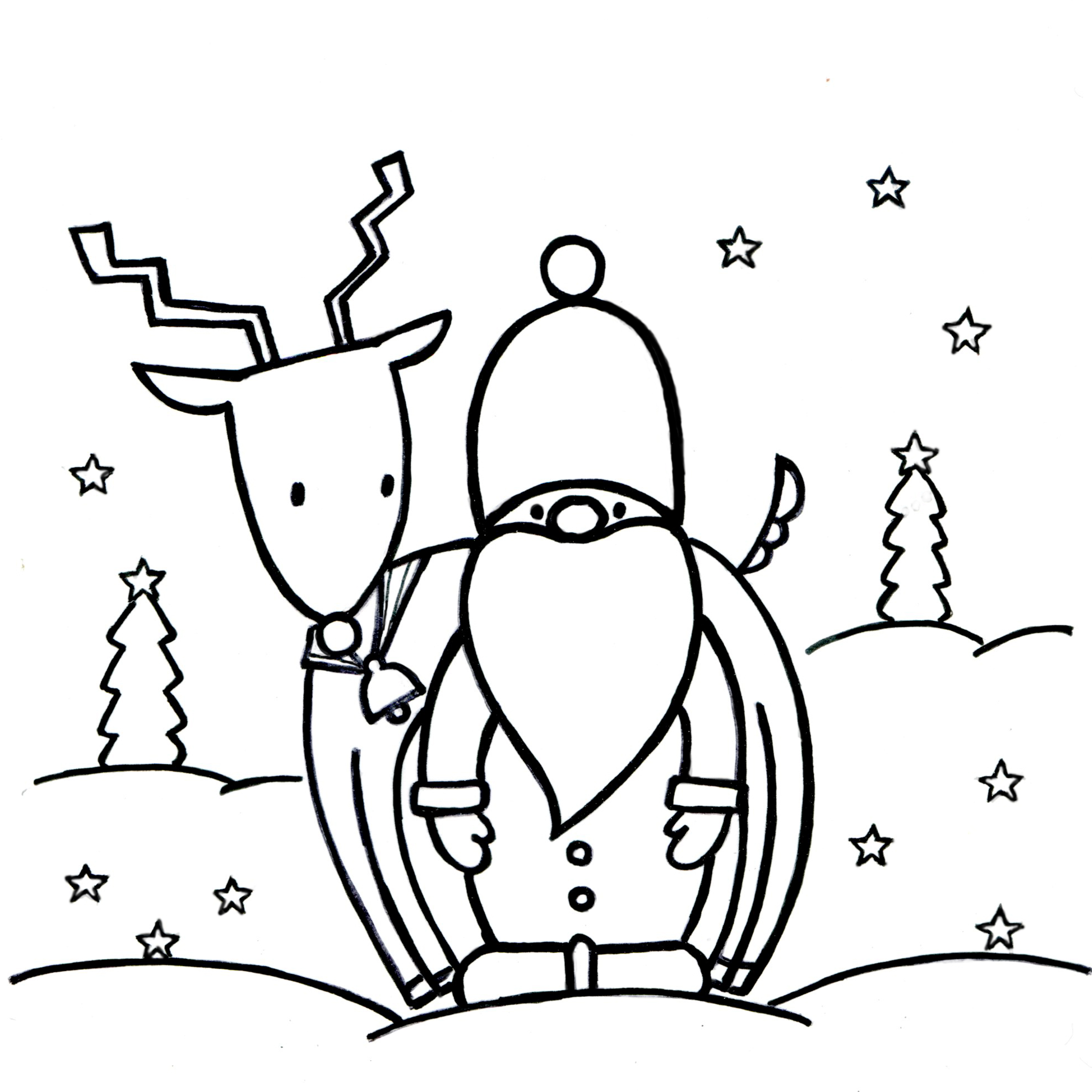 EggnWorks Museum エッグンワークス ミュージアム トナカイくんとサンタさん村上浩子