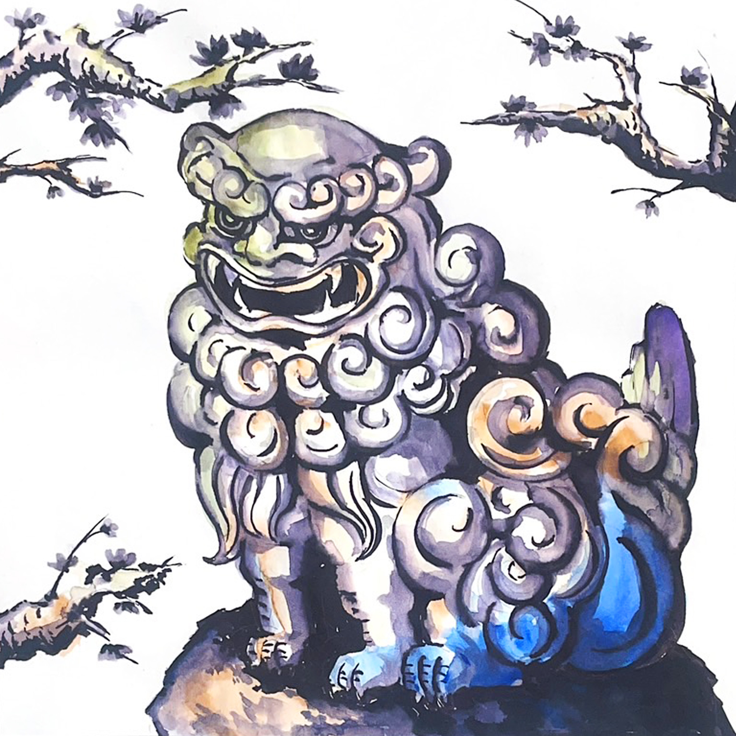 EggnWorks Museum エッグンワークス ミュージアム 狛犬