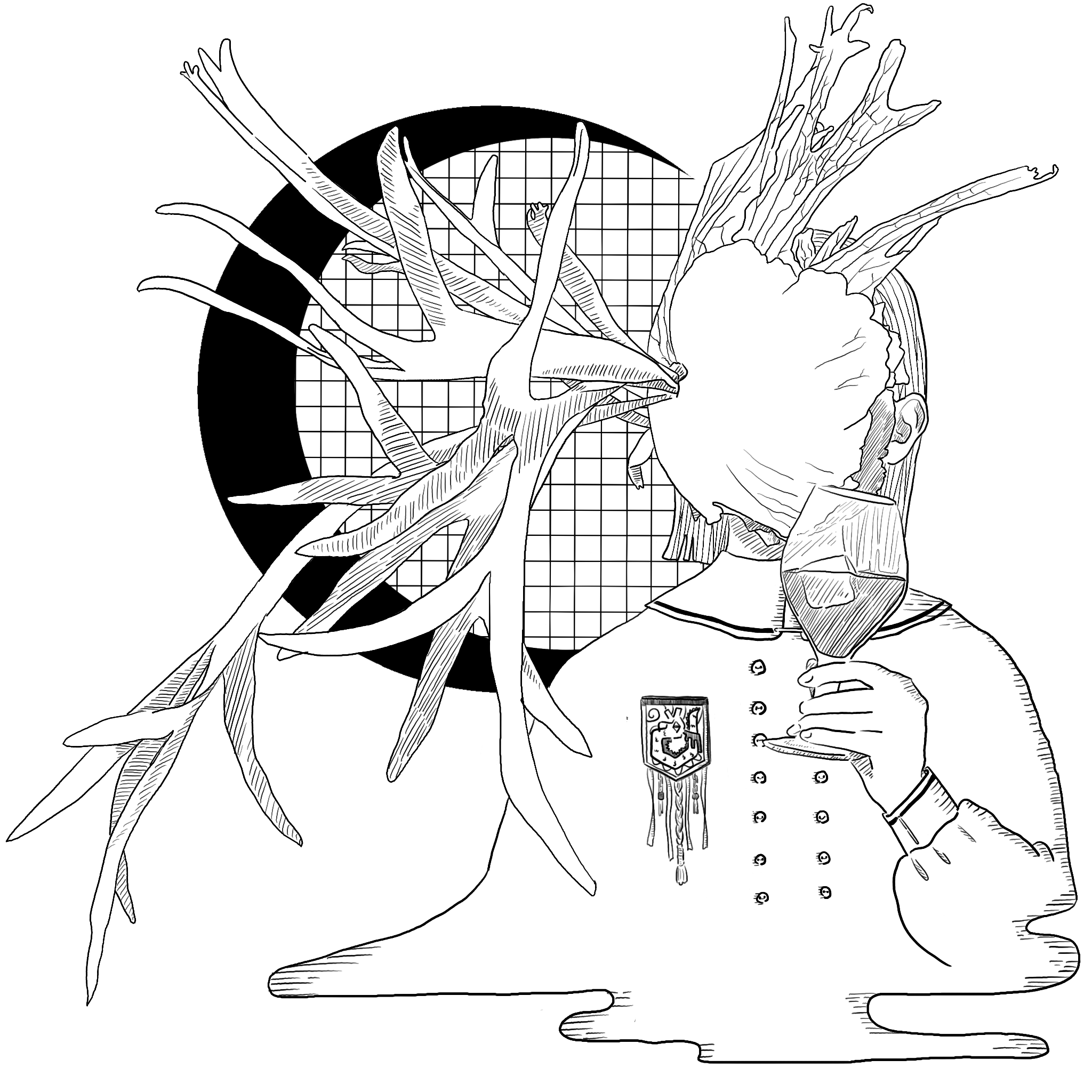 EggnWorks Museum エッグンワークス ミュージアム ビカクシダGIRLぴんきー