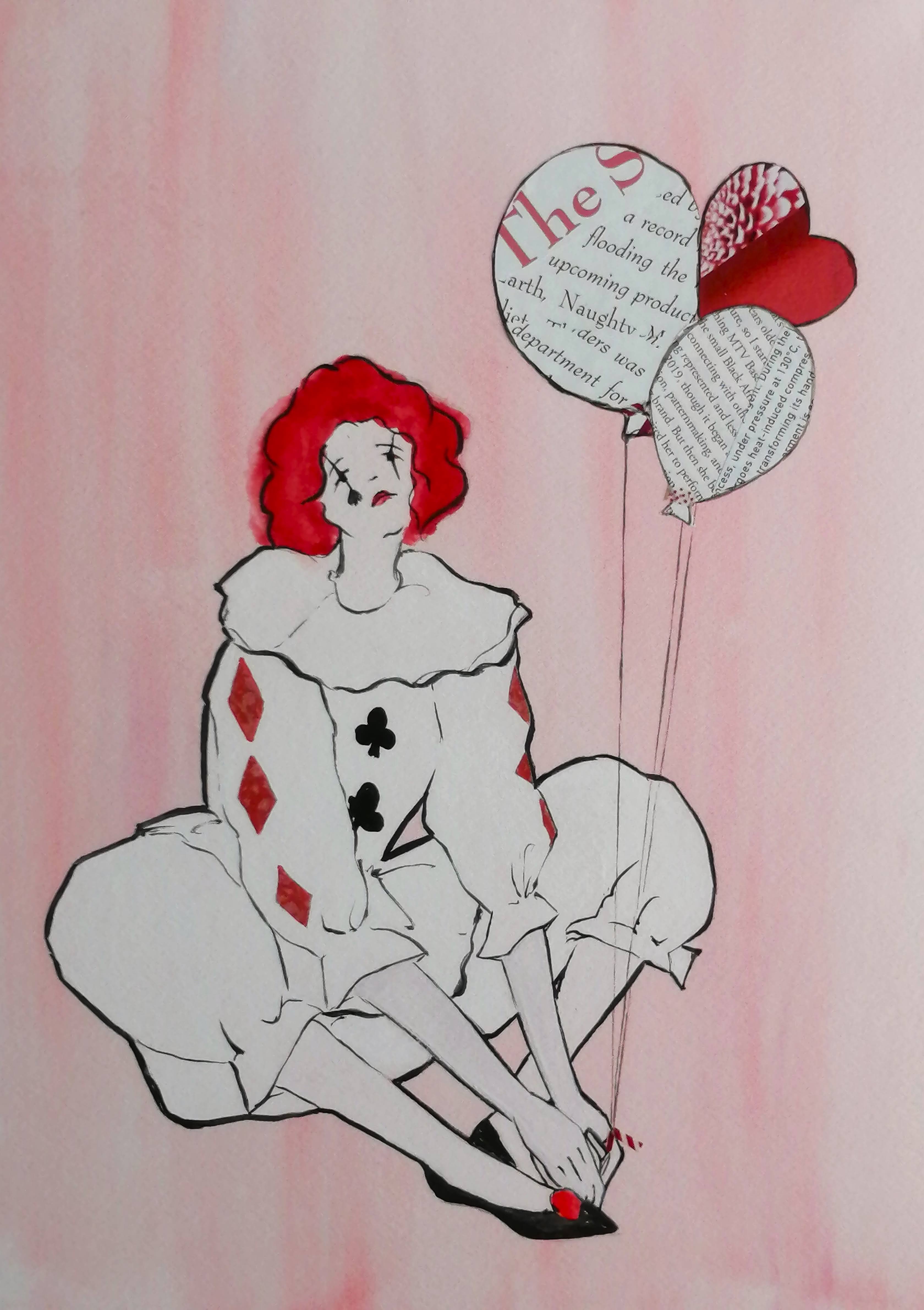 EggnWorks Museum エッグンワークス ミュージアム ピエロと風船と月