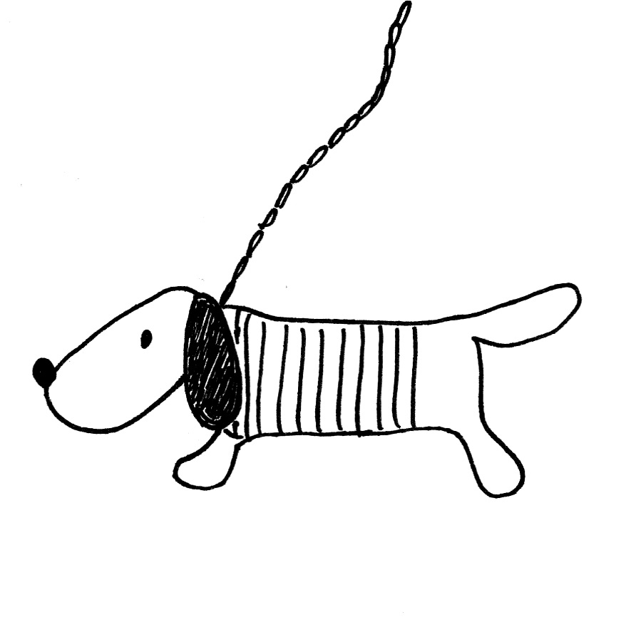 EggnWorks Museum エッグンワークス ミュージアム ボーダーＴシャツ【イヌ】okoroom