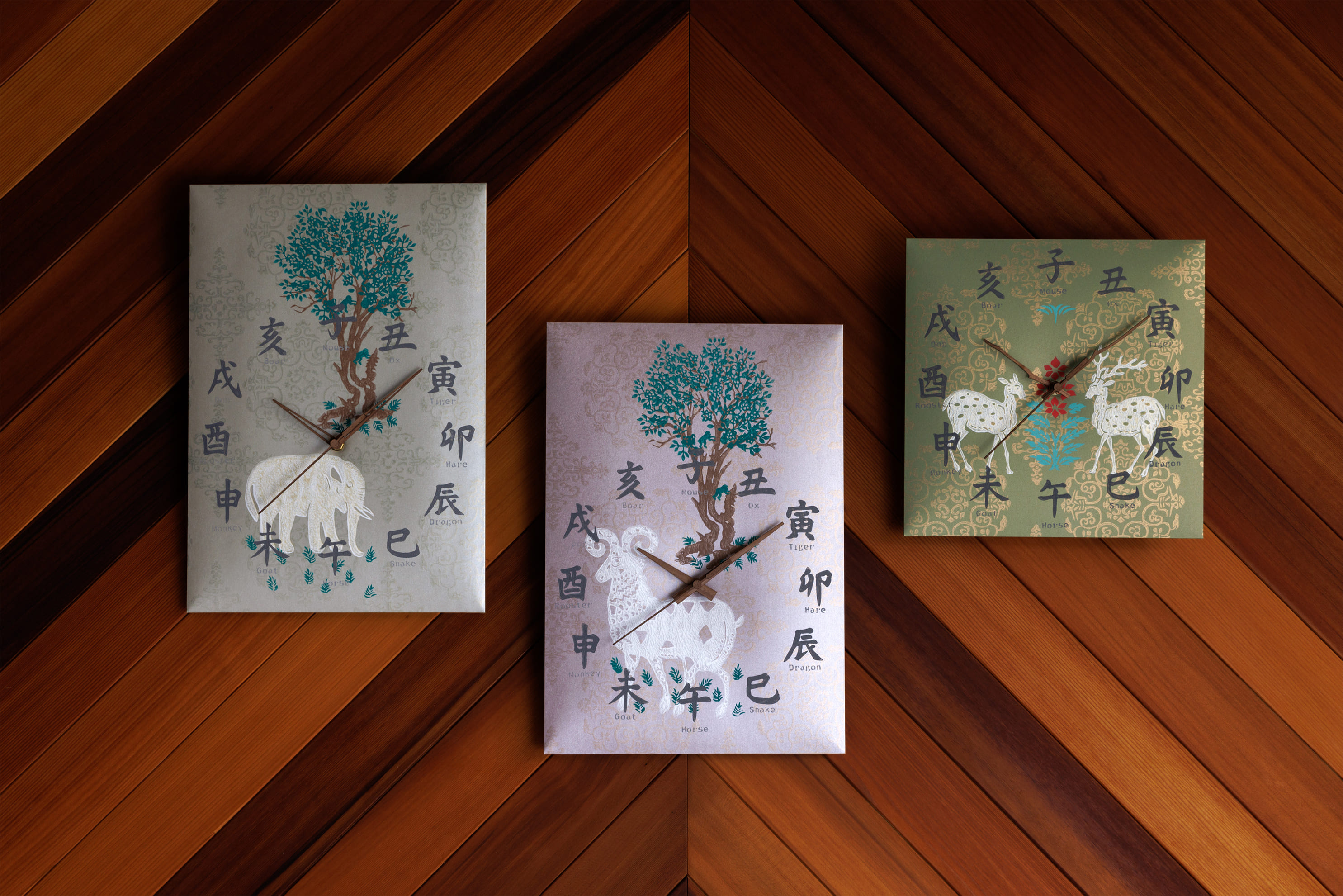 EggnWorks Museum エッグンワークス ミュージアム 京唐紙　悠久時計山崎商店