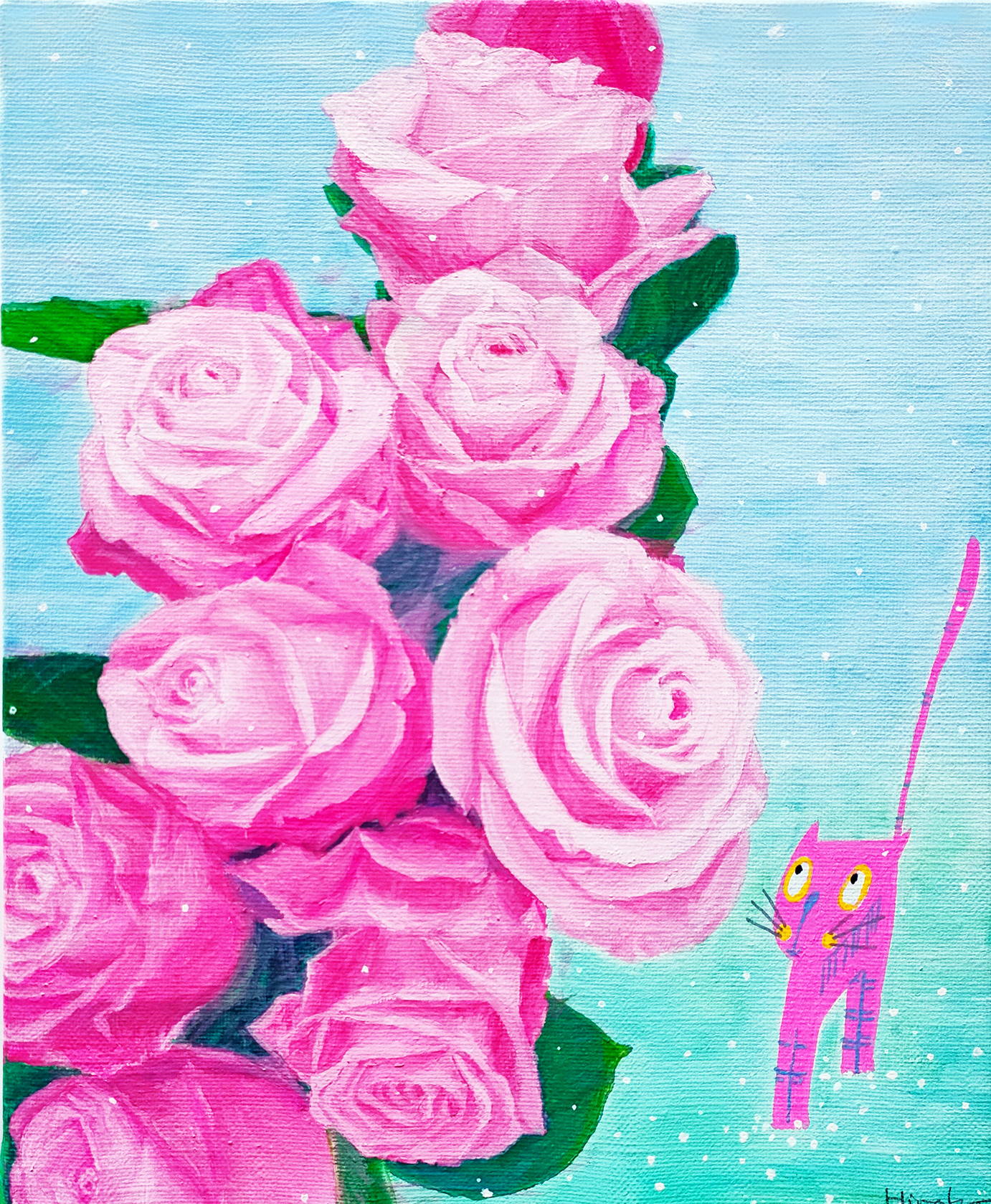 EggnWorks Museum エッグンワークス ミュージアム メルシーにゃん 眺める