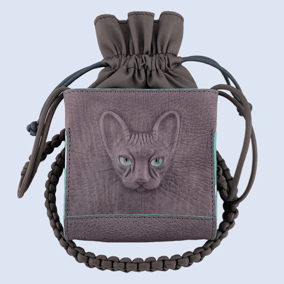 EGGNWORKS エッグンワークス ツクルヒトタチ博in京都文化博物館2025 動物モチーフの革小物　ヨヨニス