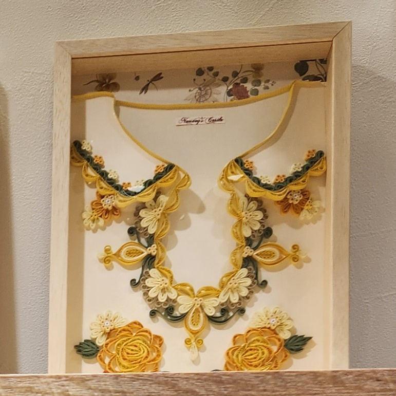 EGGNWORKS エッグンワークス ツクルヒトタチ博 KYOTOクリエイターズマーケット2026 in ジェイアール京都伊勢丹 Paper Quilling nauveyscastle
