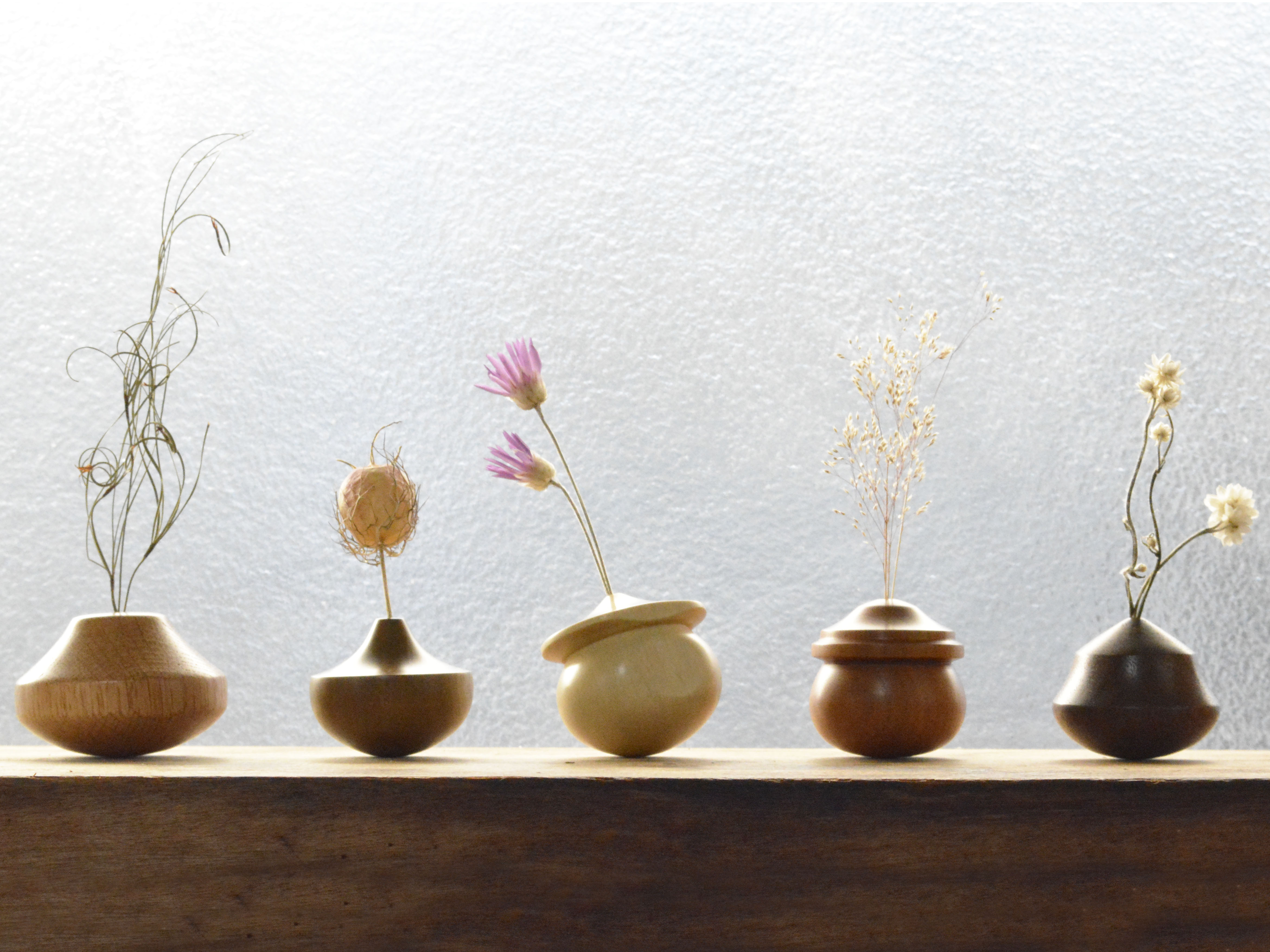 ツクルヒトタチ博in京都文化博物館2025 EggnWorks Museum エッグンワークス ミュージアム 風にのってゆらゆらと揺れる一輪挿し木工房ぼく