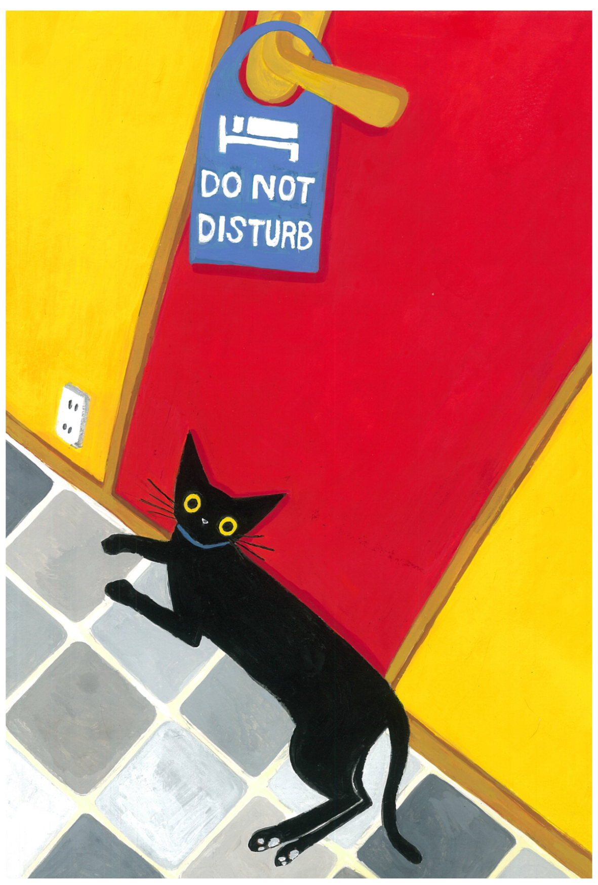 EggnWorks Museum エッグンワークス ミュージアム ドアの前