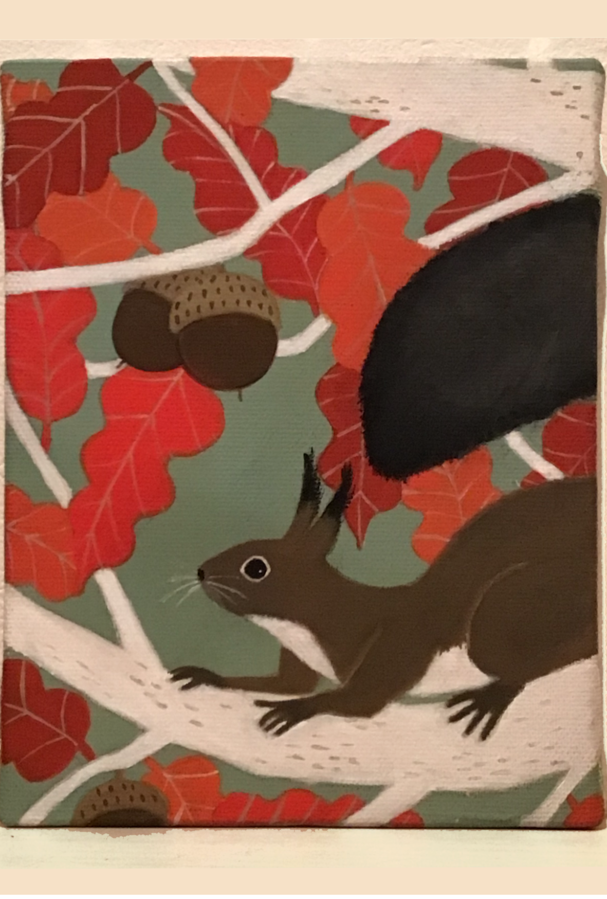 EggnWorks Museum エッグンワークス ミュージアム リスと木の実