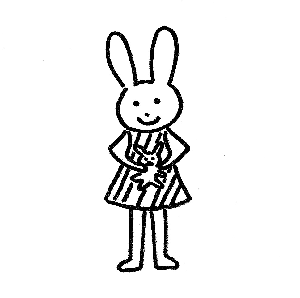 EggnWorks Museum エッグンワークス ミュージアム 私のお気に入り【うさぎ】okoroom