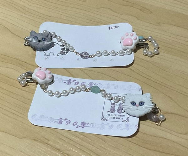 EGGNWORKS エッグンワークス ツクルヒトタチ博in京都文化博物館2025 黒猫と藤 福清