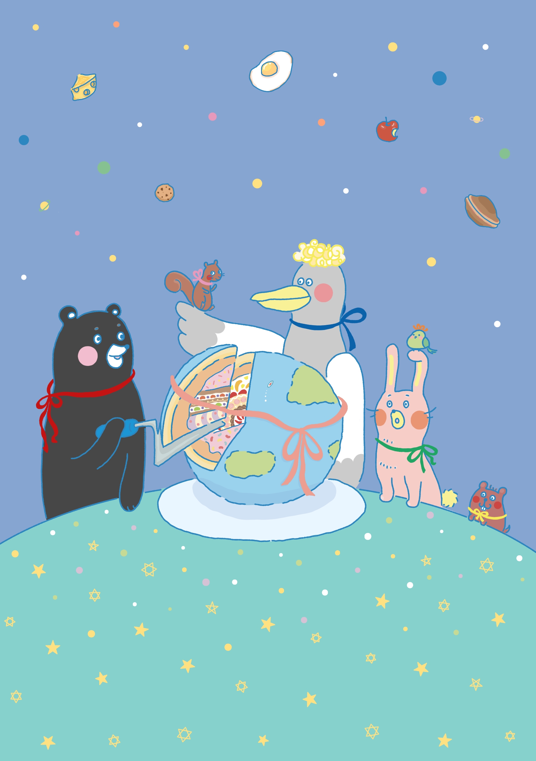 EggnWorks Museum エッグンワークス ミュージアム 宇宙のくいしんぼうsawacono