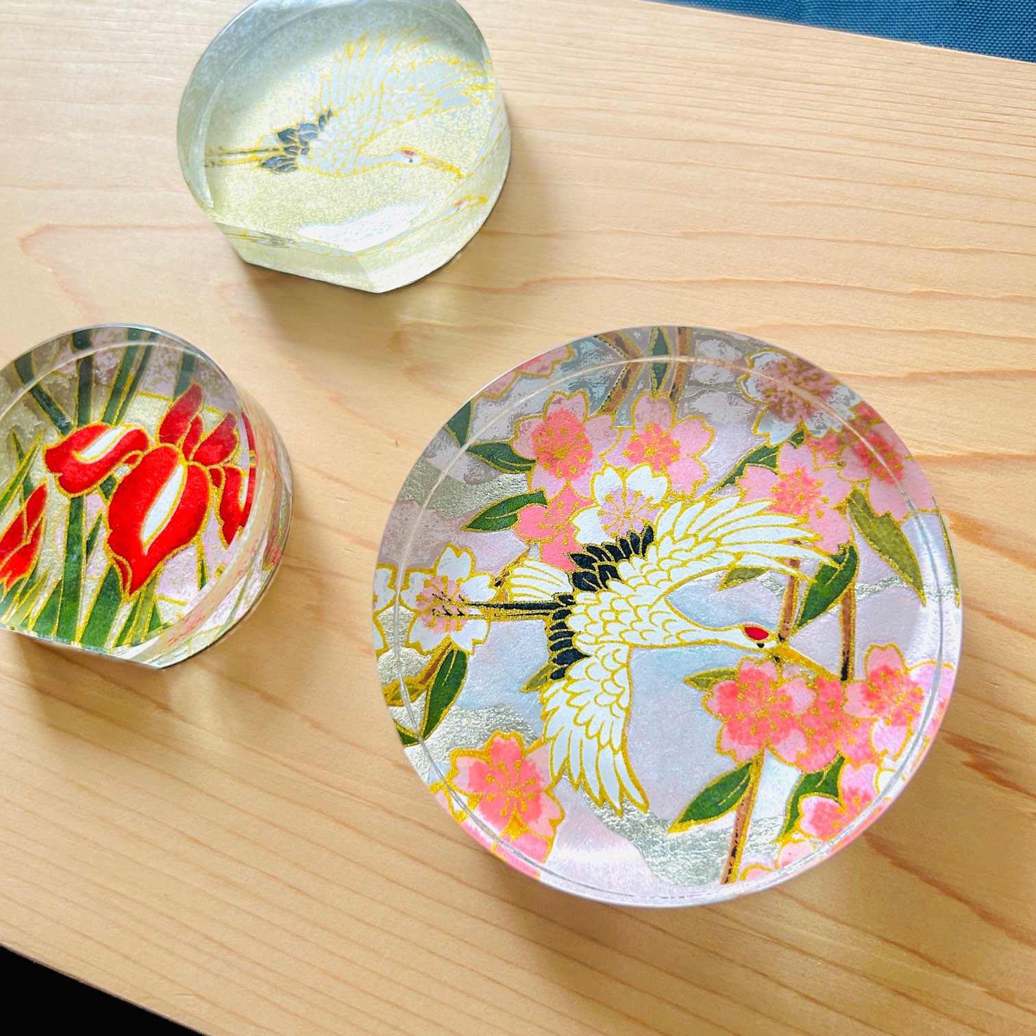 EGGNWORKS エッグンワークス ツクルヒトタチ博in京都文化博物館2025 鶴 エリーチェデコ