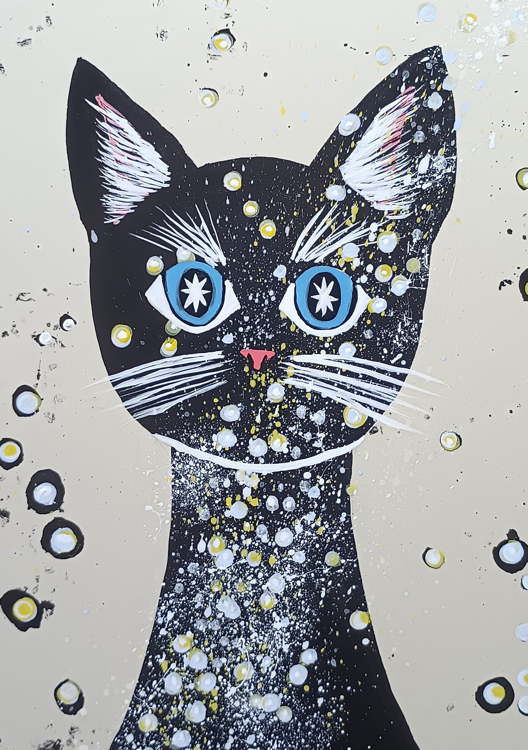 EggnWorks Museum エッグンワークス ミュージアム クロ猫と星々