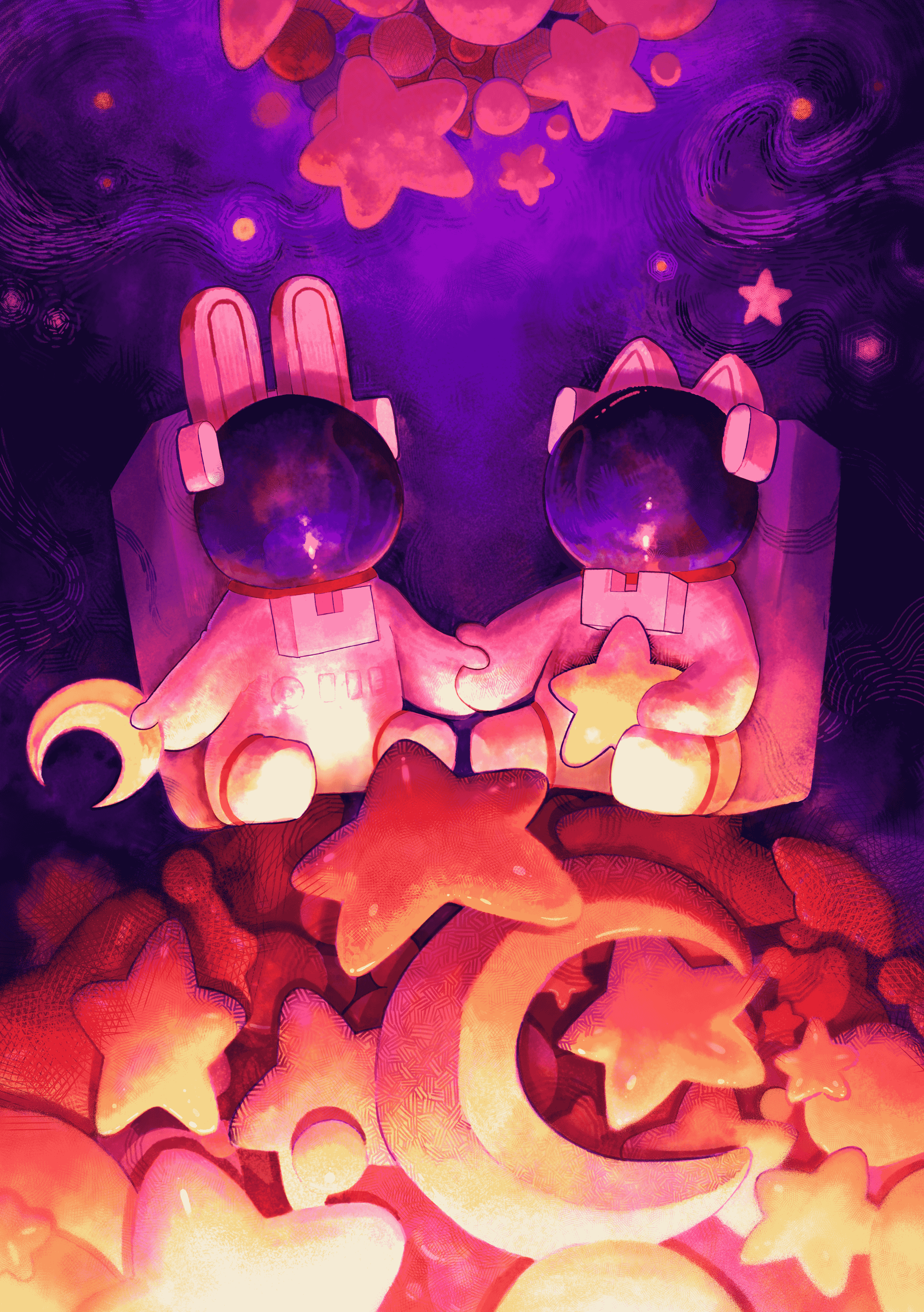 EggnWorks Museum エッグンワークス ミュージアム 2人ぼっちの星月夜サンゴ