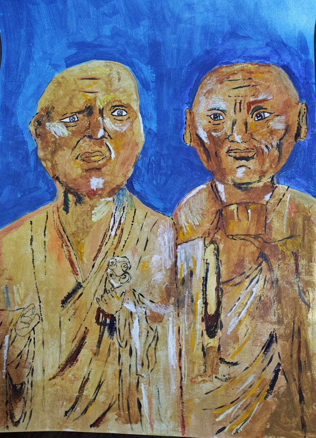 EggnWorks Museum エッグンワークス ミュージアム 無著・世親像