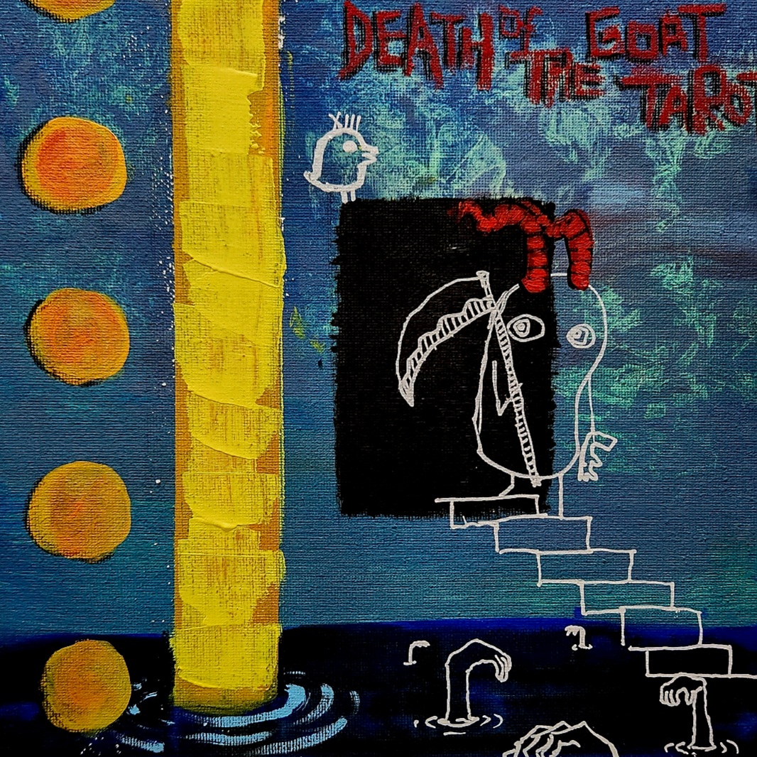 ツクルヒトタチ博in京都文化博物館2025 EggnWorks Museum エッグンワークス ミュージアム DEATH of the GOAT TAROT ⅩⅢいーじー