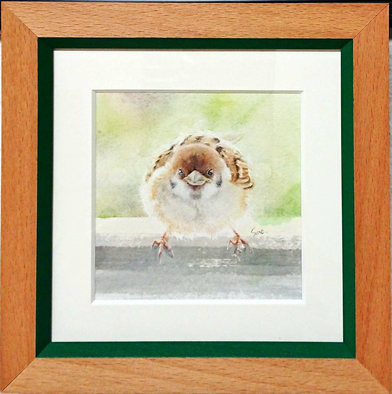 EggnWorks Museum エッグンワークス ミュージアム 新緑の雀sae.