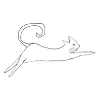 EggnWorks Museum エッグンワークス ミュージアム のびのび猫