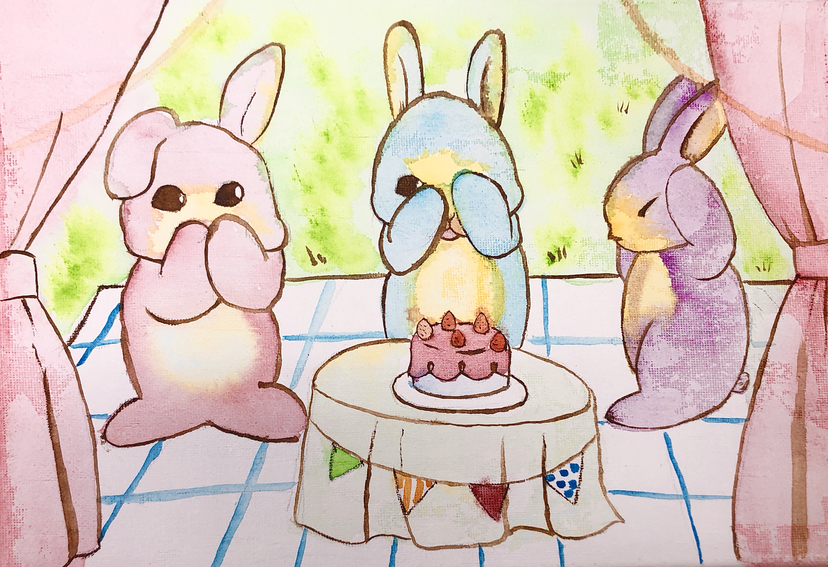 EggnWorks Museum 三うさぎのパーティ