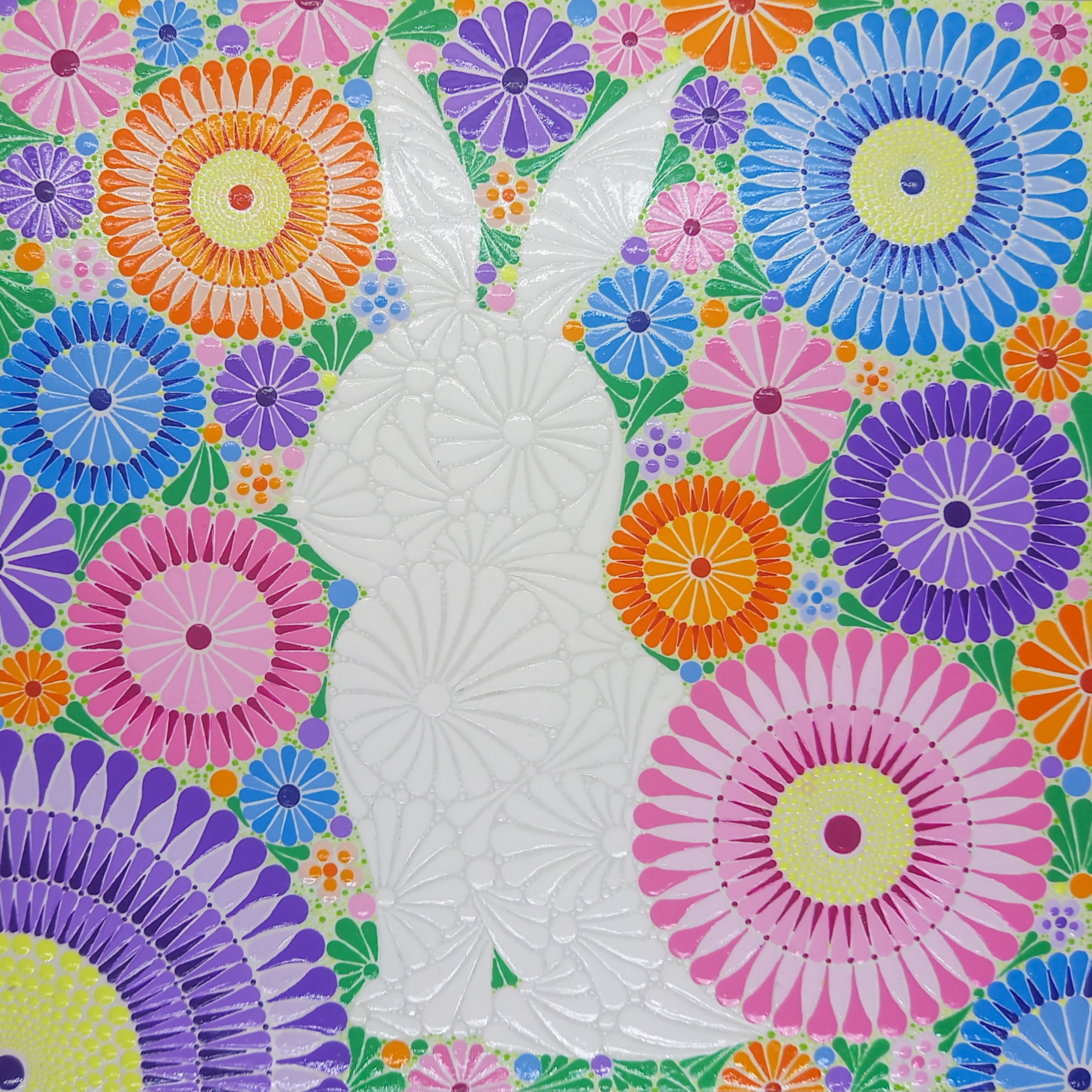 EggnWorks Museum エッグンワークス ミュージアム 花と兎HIROMI