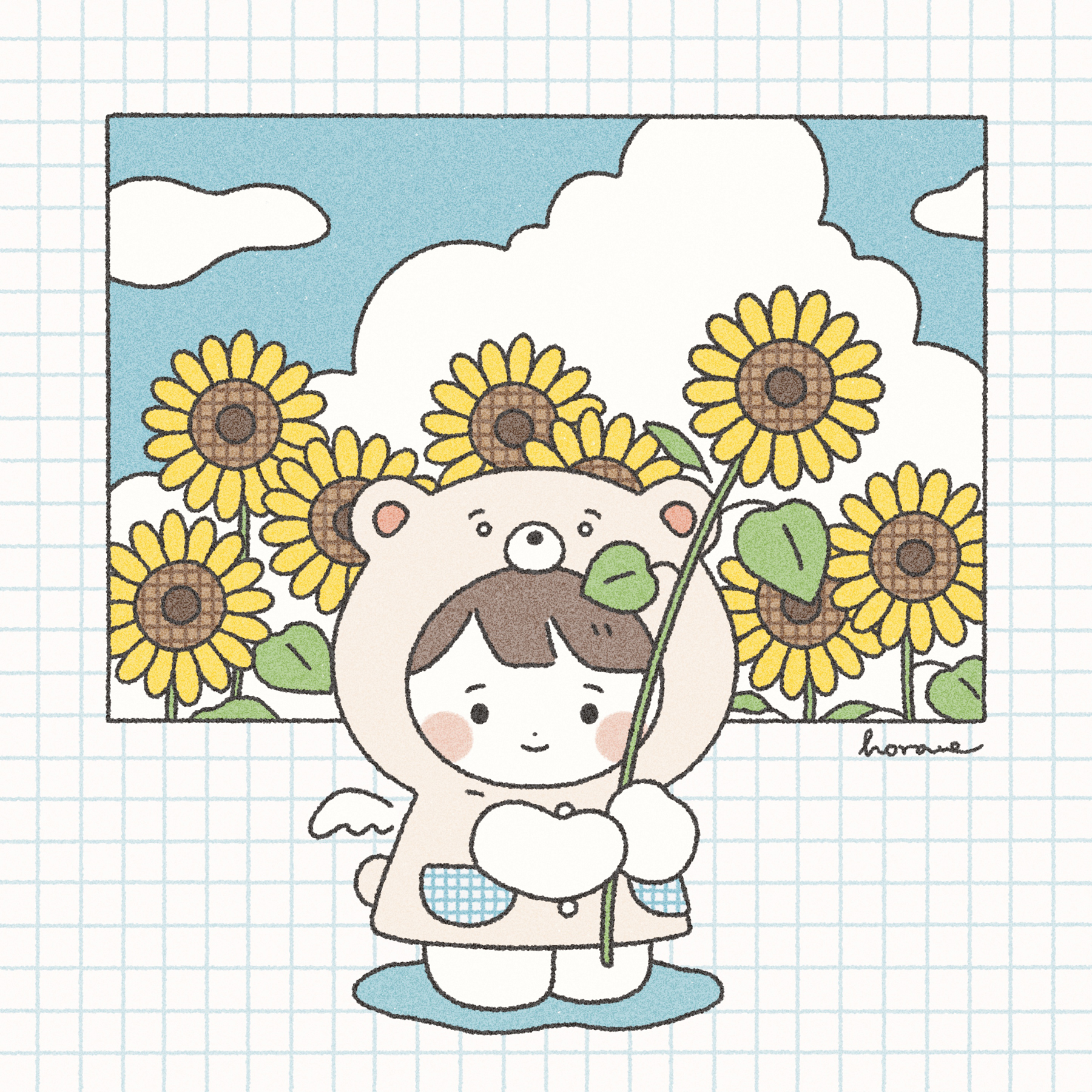 EGGNWORKS エッグンワークス ツクルヒトタチ博in京都文化博物館2025 Summer Memory〈Blue〉 horane