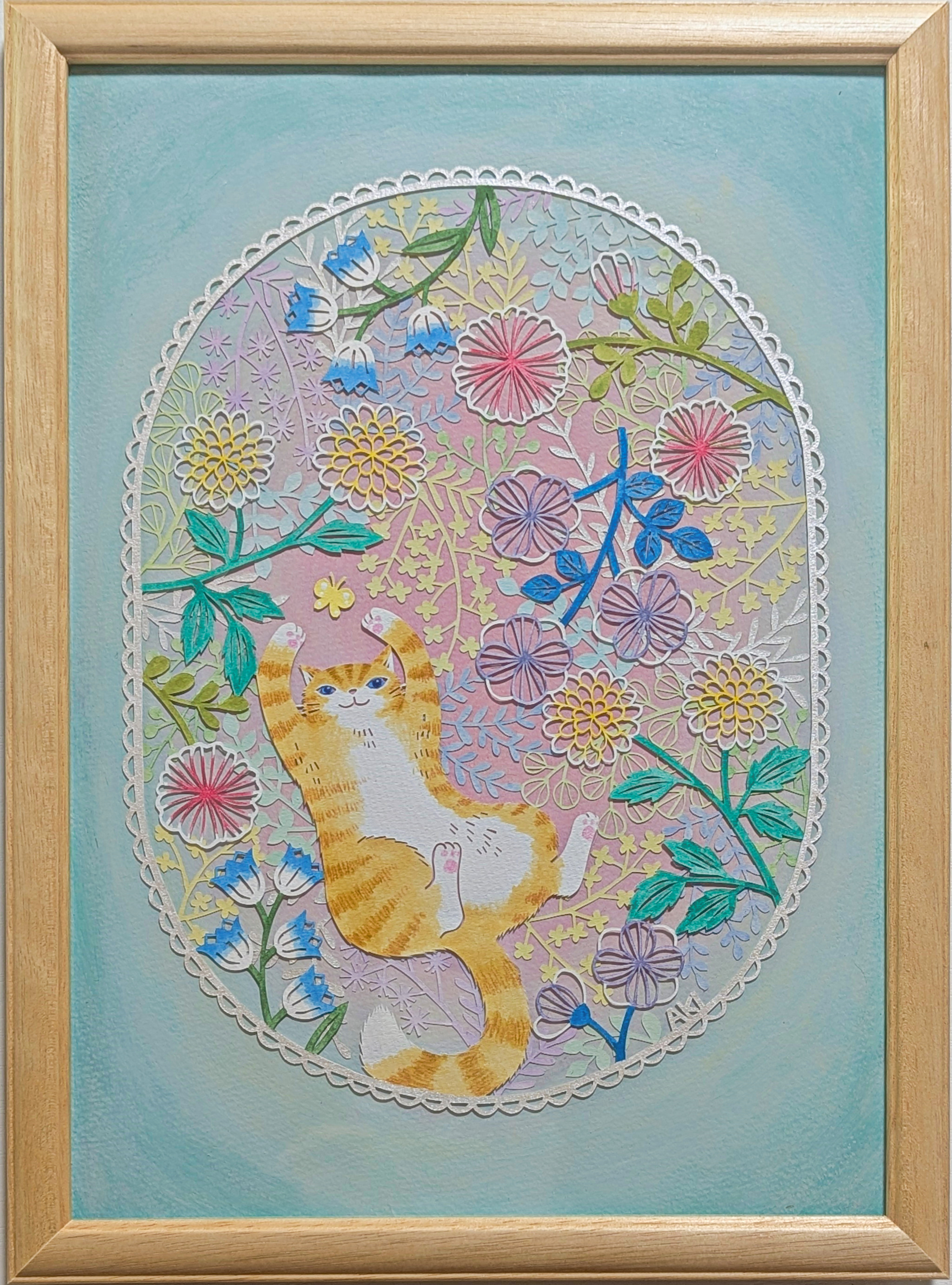 EGGNWORKS エッグンワークス ツクルヒトタチ博in京都文化博物館2025 ネコとチョウチョ AKI