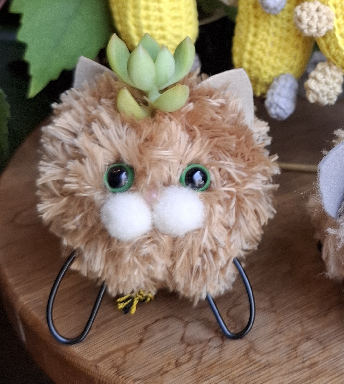 ツクルヒトタチ博in京都文化博物館2025 EggnWorks Museum エッグンワークス ミュージアム 育てるもふもふ｢モスにゃんこ｣pyon pipi karkan