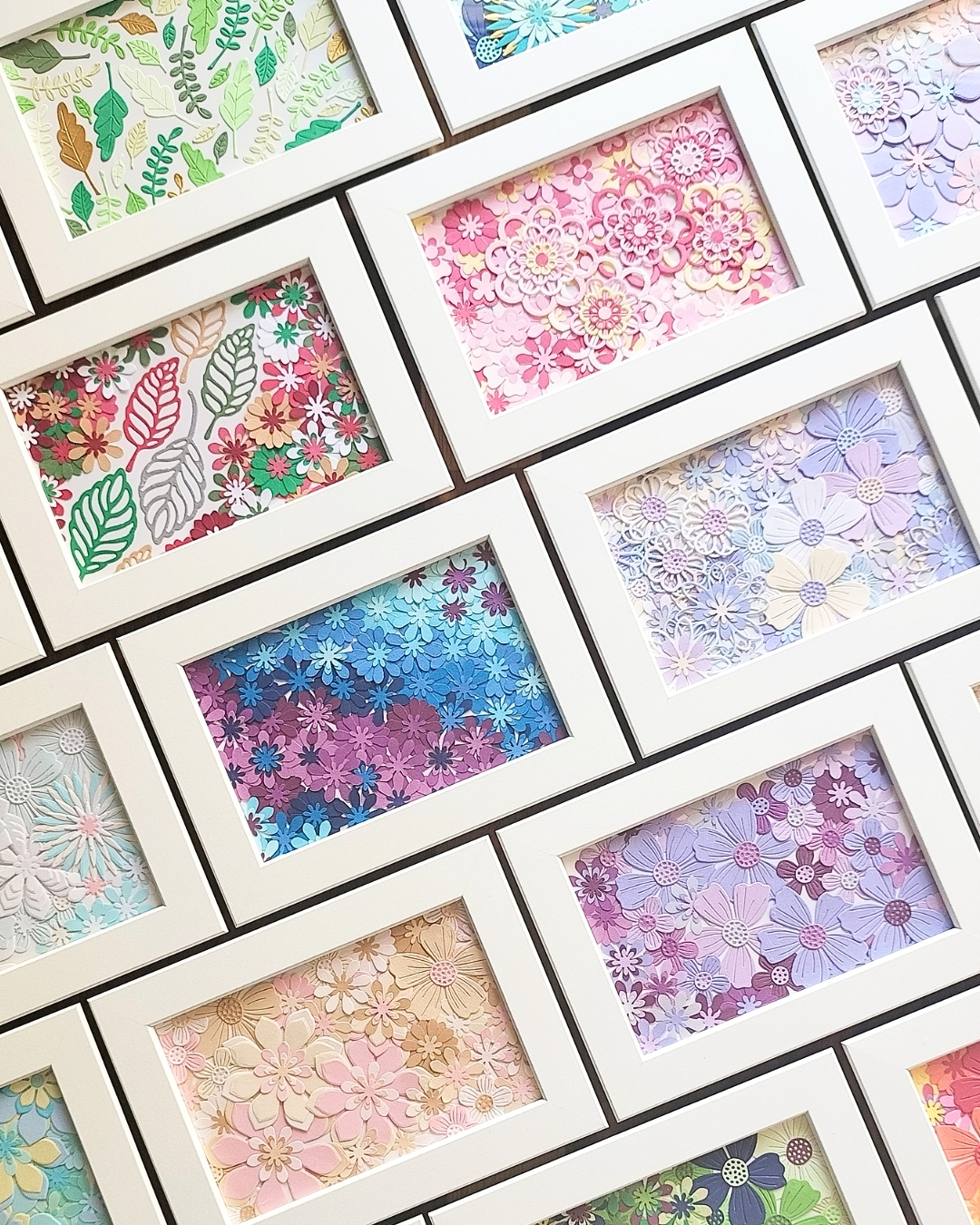 EGGNWORKS エッグンワークス ツクルヒトタチ お花フレーク(ペーパーフラワーフレーク)、はさむだけブーケ(スマホデコペーパークラフト)、ぽち袋、ご祝儀袋、アートフレーム　lilaccraft -リラクラフト-