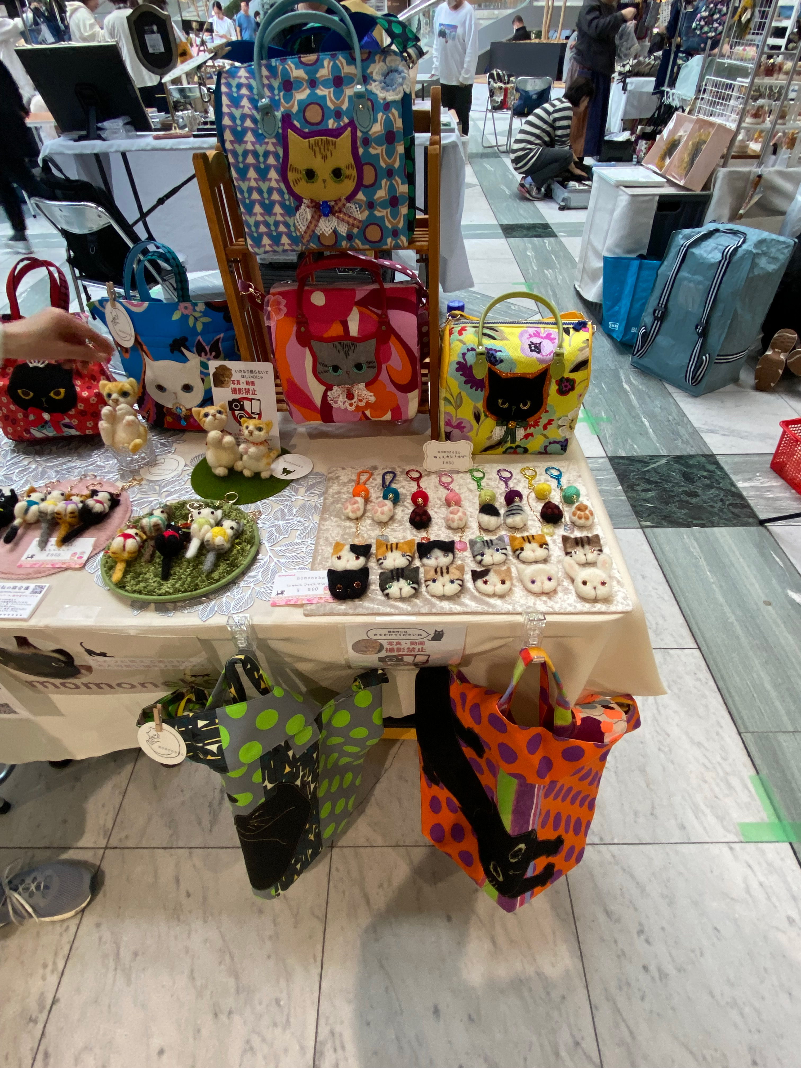 EGGNWORKS エッグンワークス ツクルヒトタチ博in京都文化博物館2025 猫いっぱい momoneko