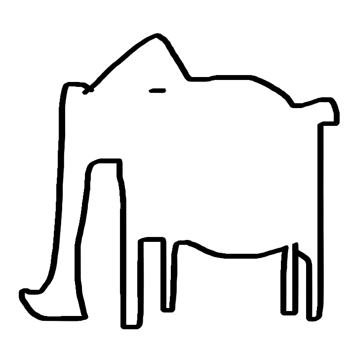 EggnWorks Museum エッグンワークス ミュージアム 落書きエレファント