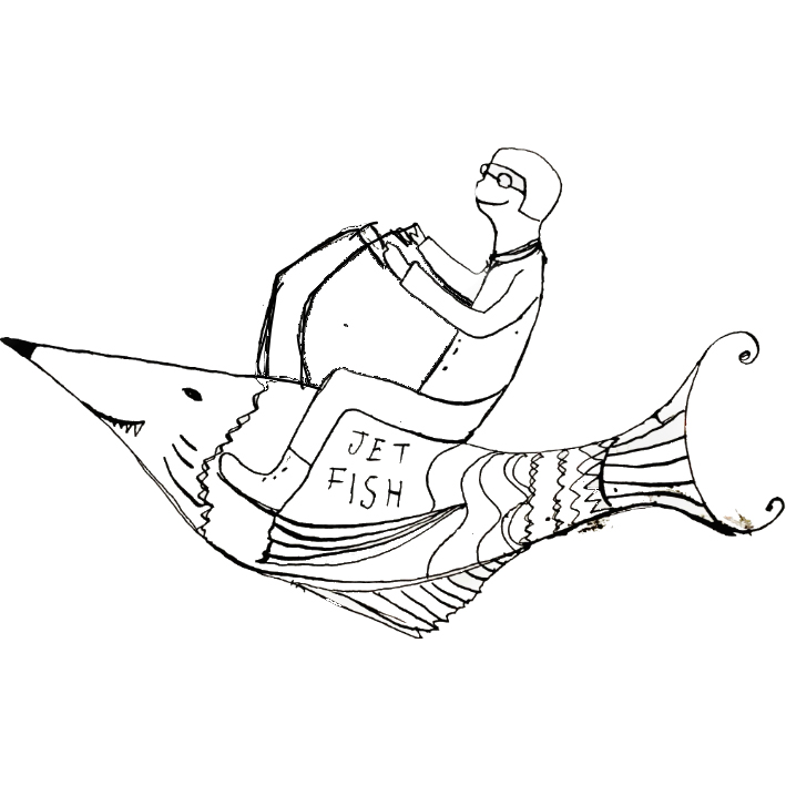 EggnWorks Museum エッグンワークス ミュージアム Jet Fish