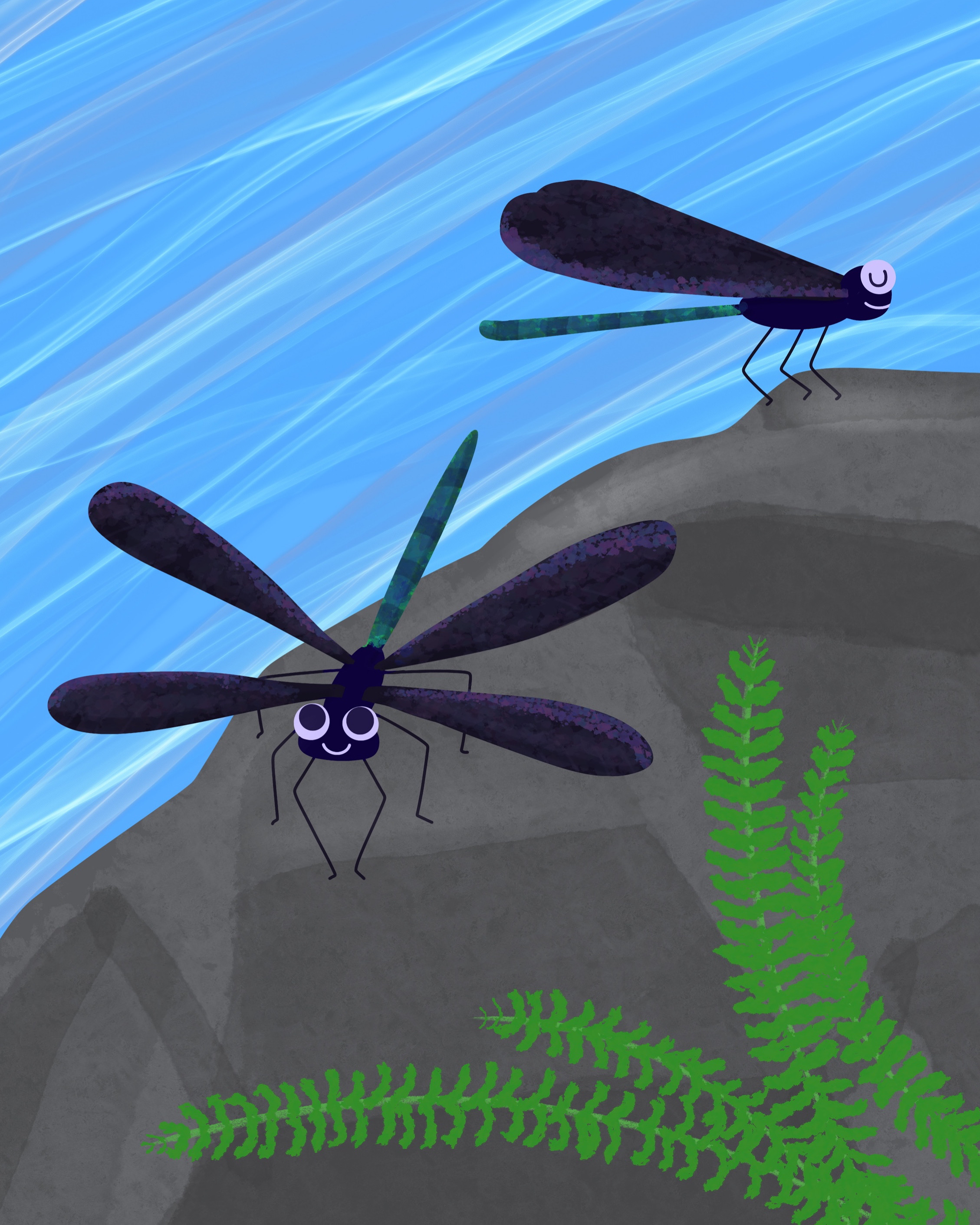 全国デザイン選手権　ポストカード　ステッカー　ツクルヒトタチ博in京都文化博物館2025 EggnWorks Museum エッグンワークス ミュージアム ハグロトンボむしかご