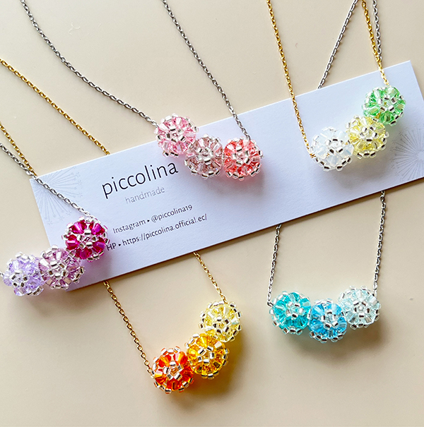 EggnWorks Museum クリスタルビーズアクセサリー