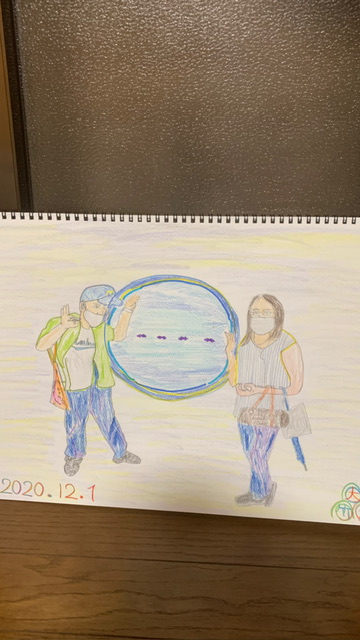 EggnWorks Museum エッグンワークス ミュージアム 宇宙に行く2人