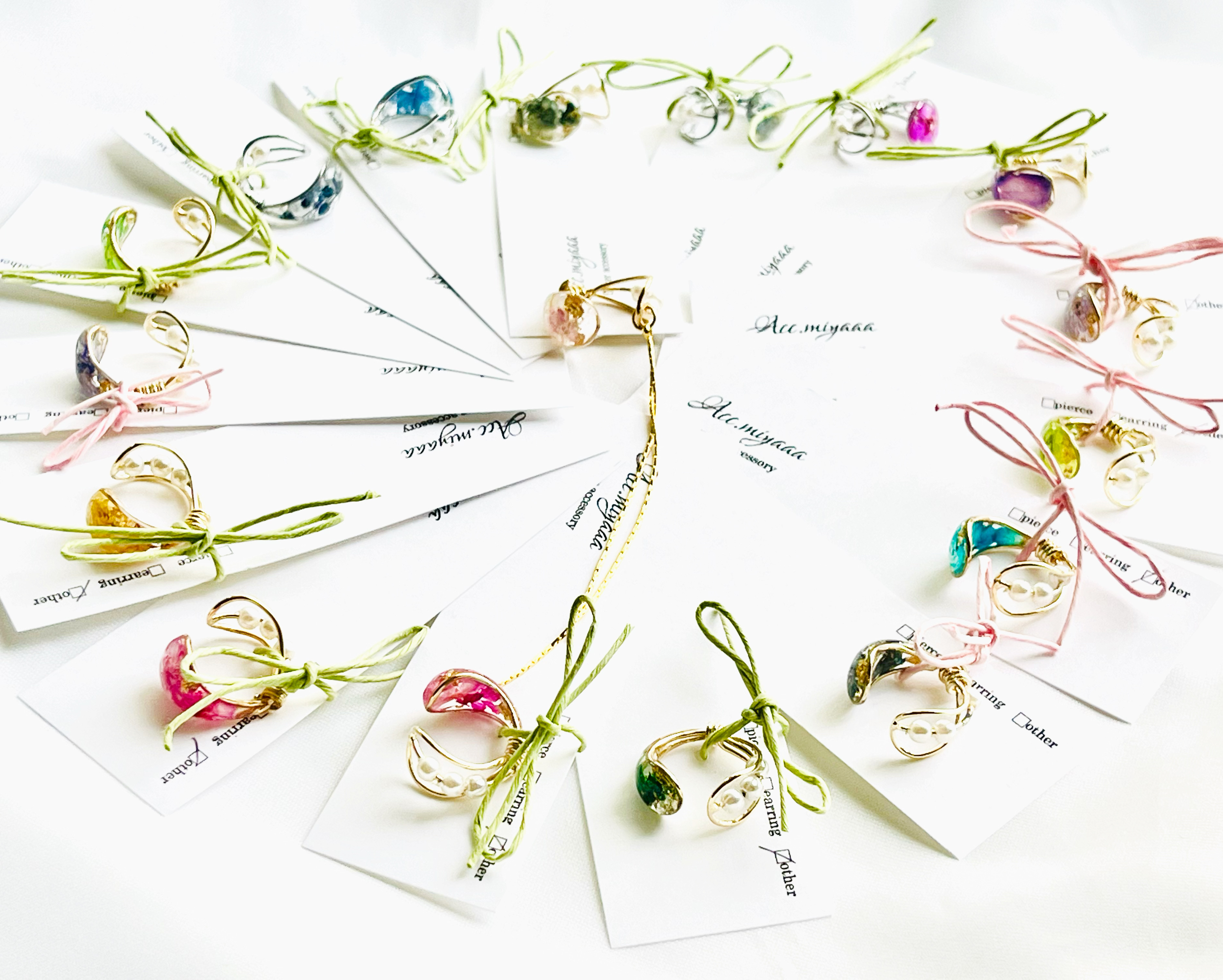 EggnWorks Museum エッグンワークス ミュージアム Acc.miyaaaオリジナル リバーシブルイヤーカフAcc miyaaa