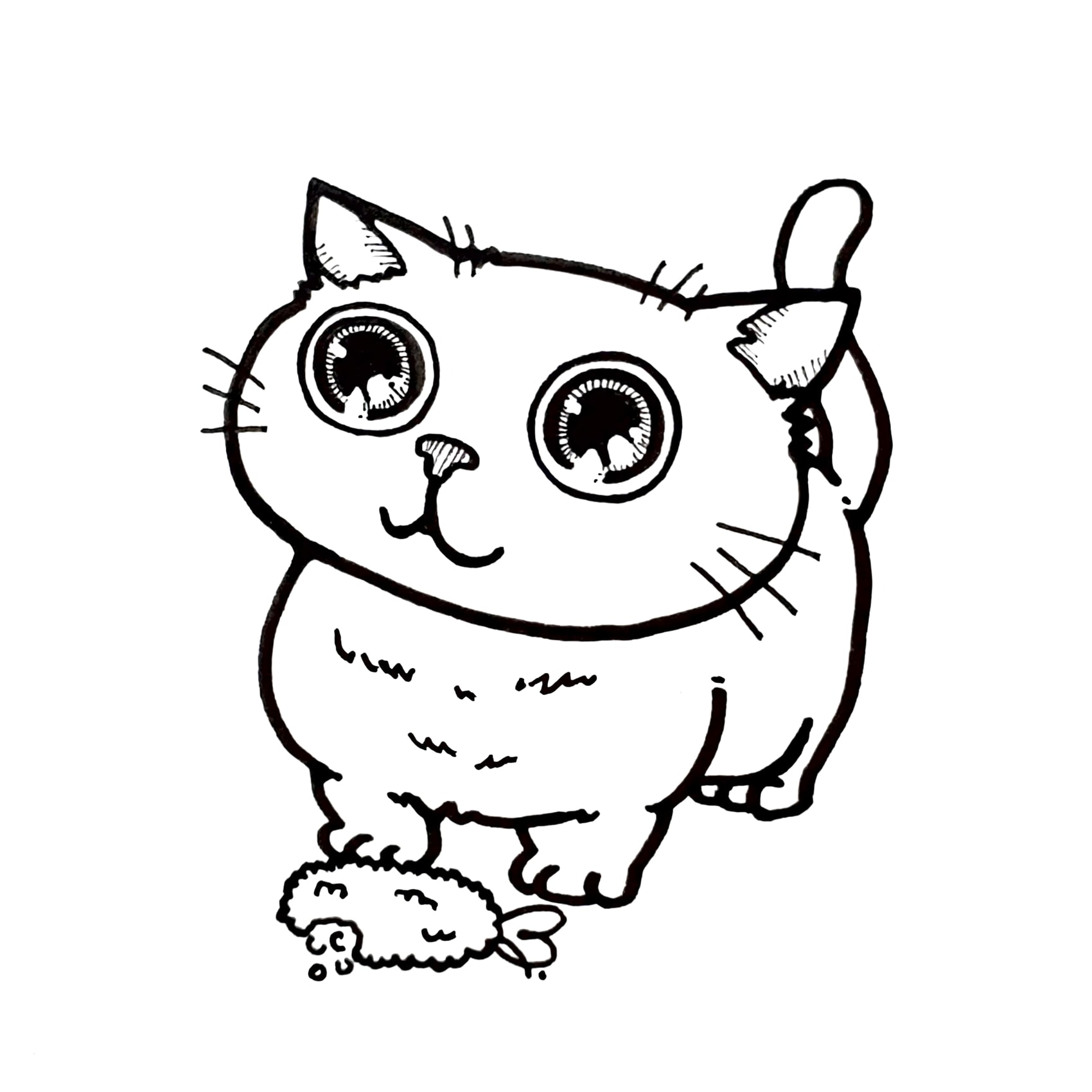 EggnWorks Museum エッグンワークス ミュージアム ネコとエビフライ