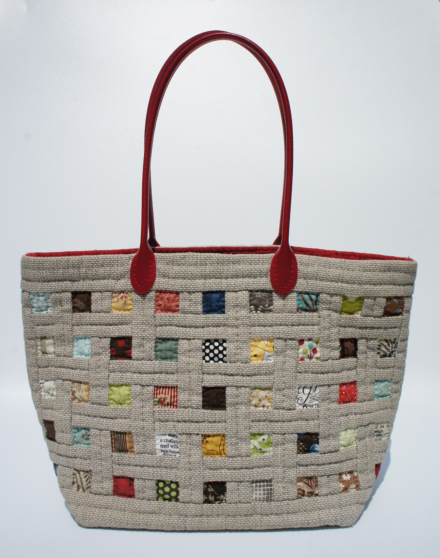 ツクルヒトタチ博in京都文化博物館2025 EggnWorks Museum エッグンワークス ミュージアム 布サンプラーバッグAKEMI SHIBATA