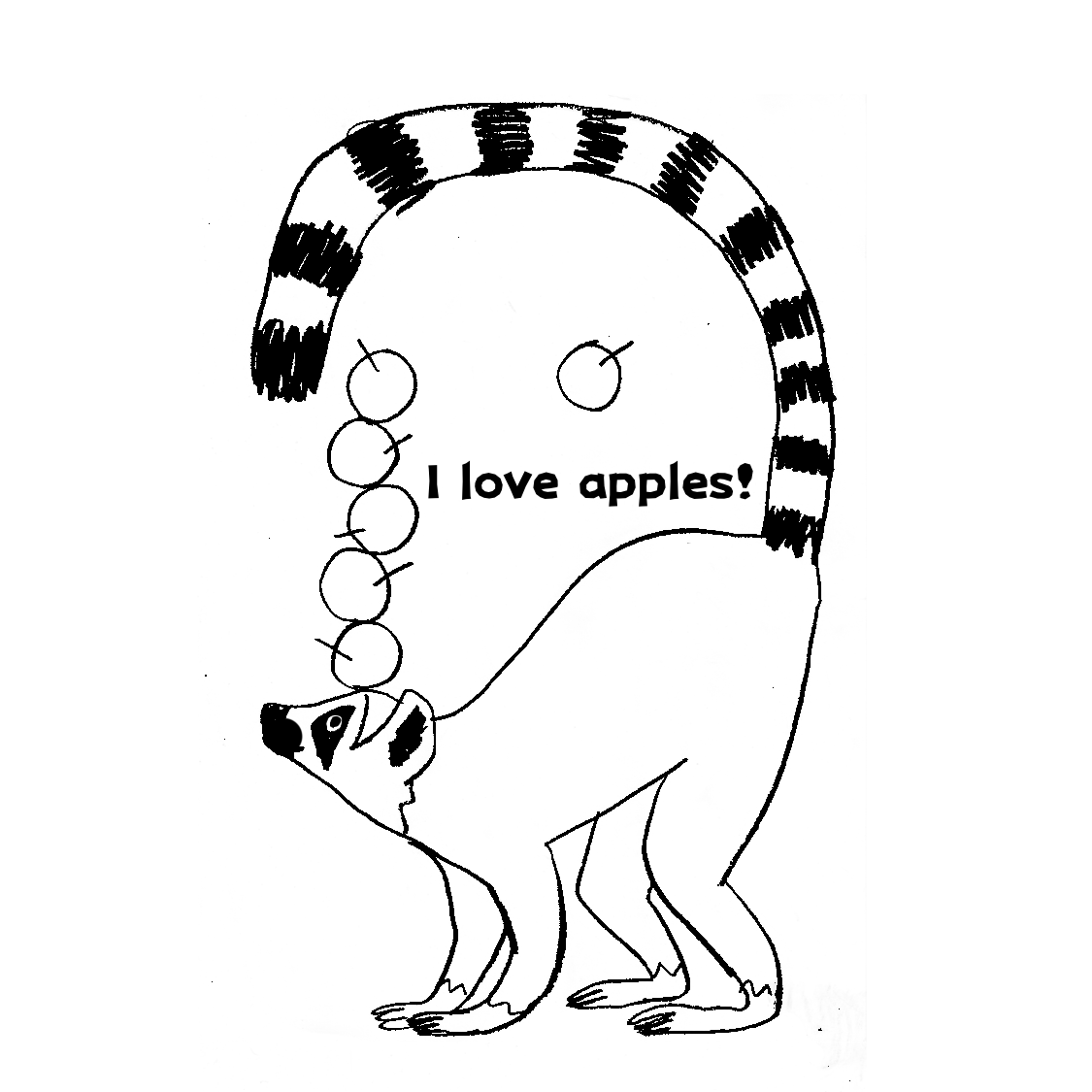 EggnWorks Museum エッグンワークス ミュージアム I love apples!