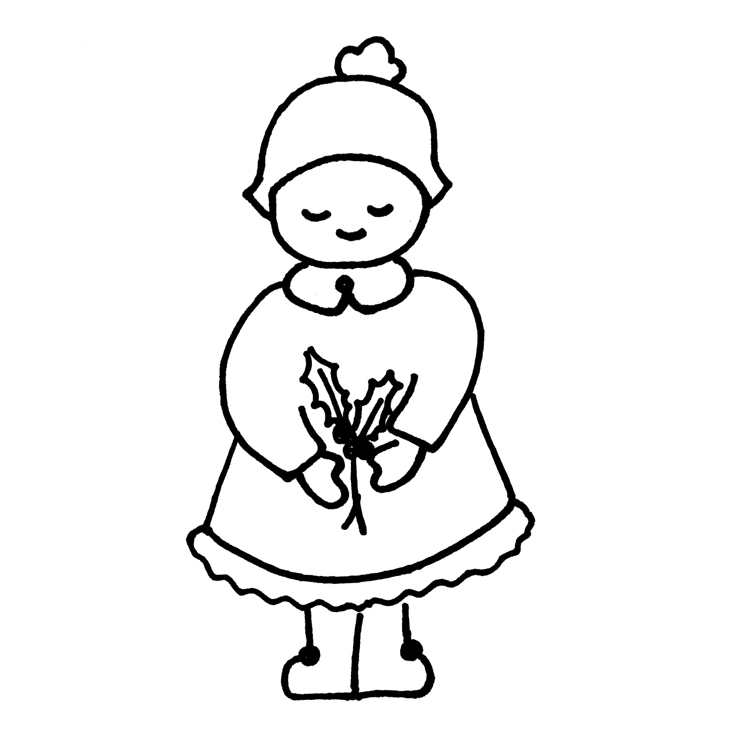 EggnWorks Museum エッグンワークス ミュージアム Christmasが待ち遠しい【女の子】okoroom