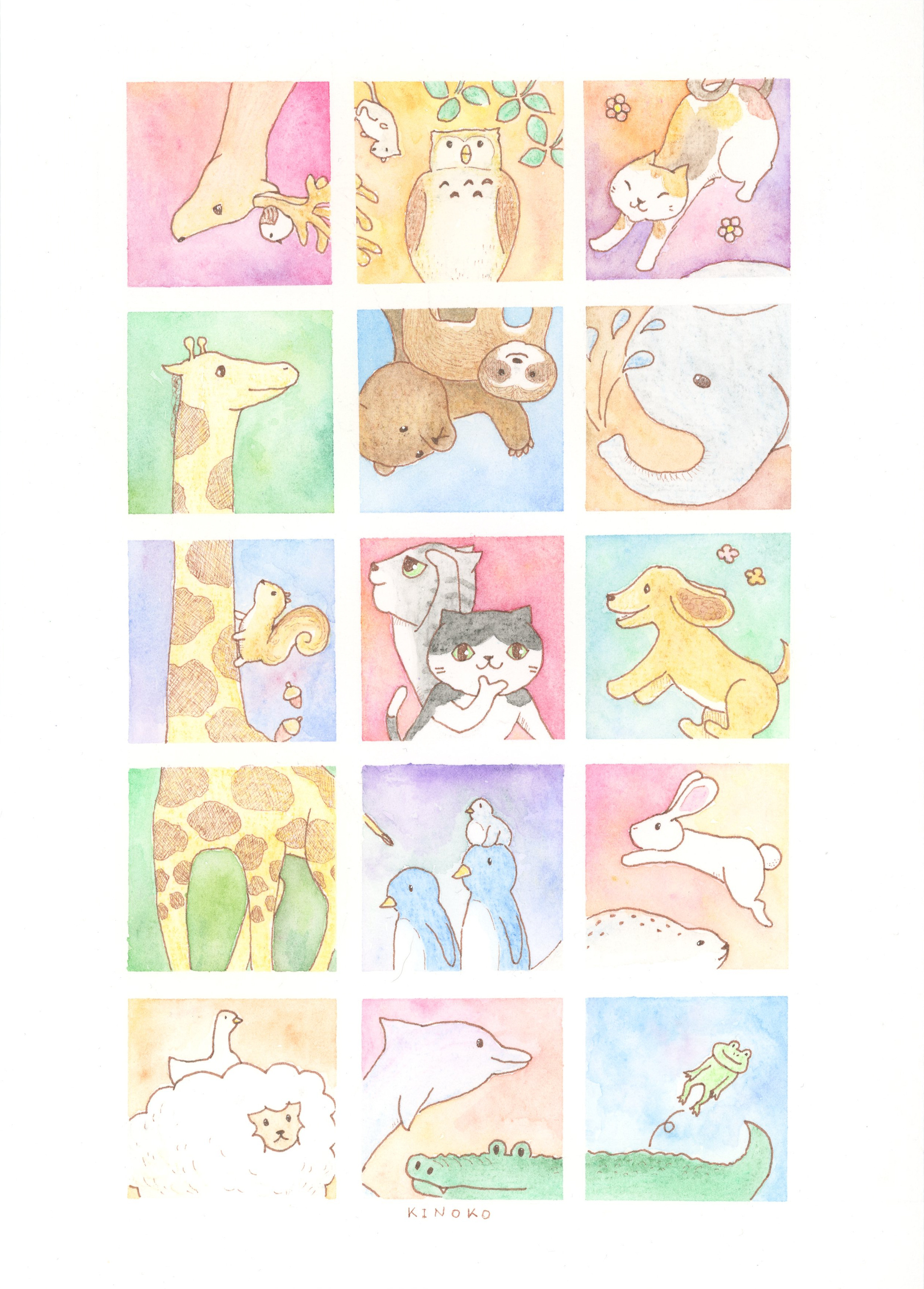 EggnWorks Museum アニマルタイル